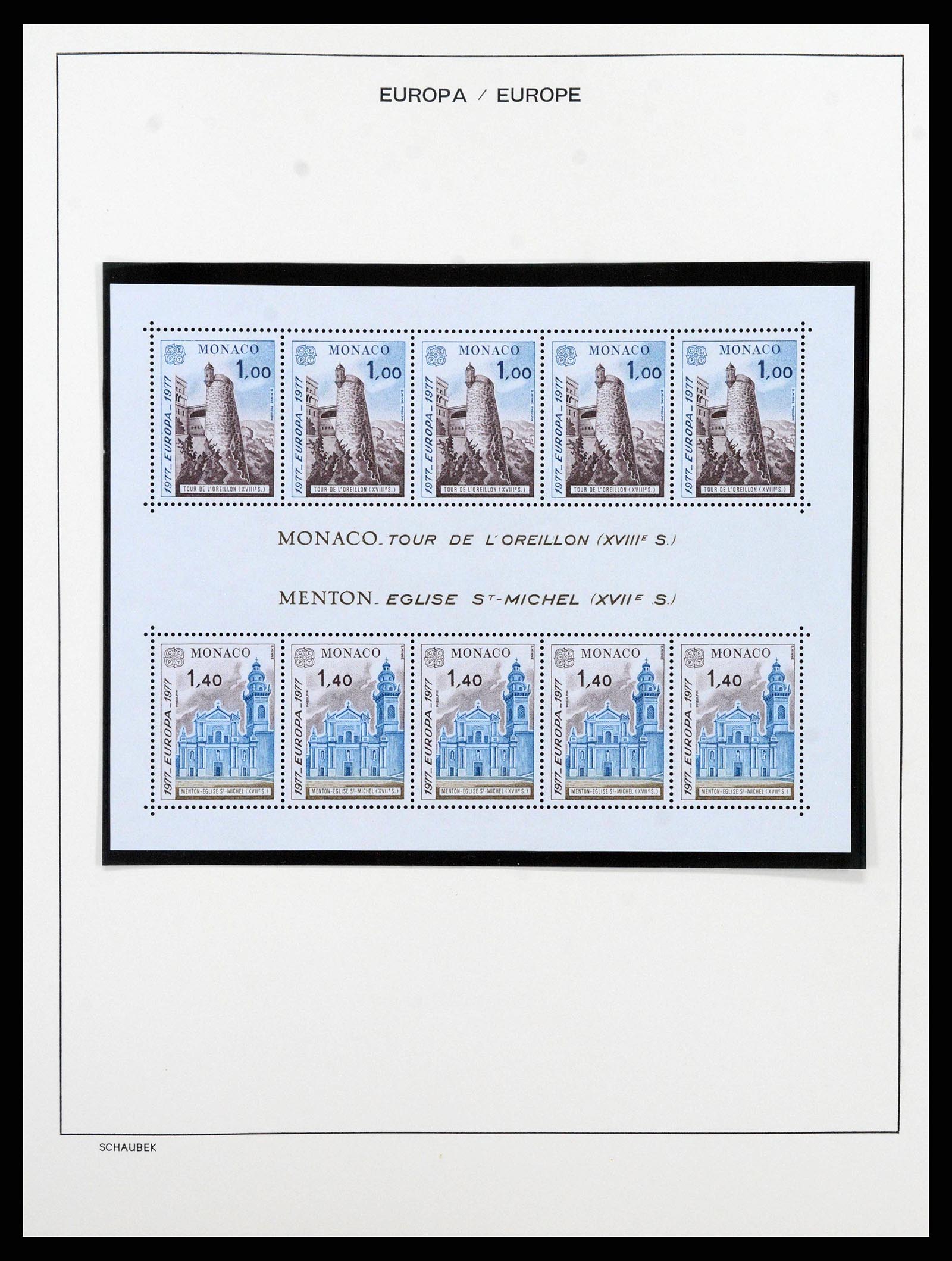 38206 0064 - Postzegelverzameling 38206 Europa CEPT 1956-2010.