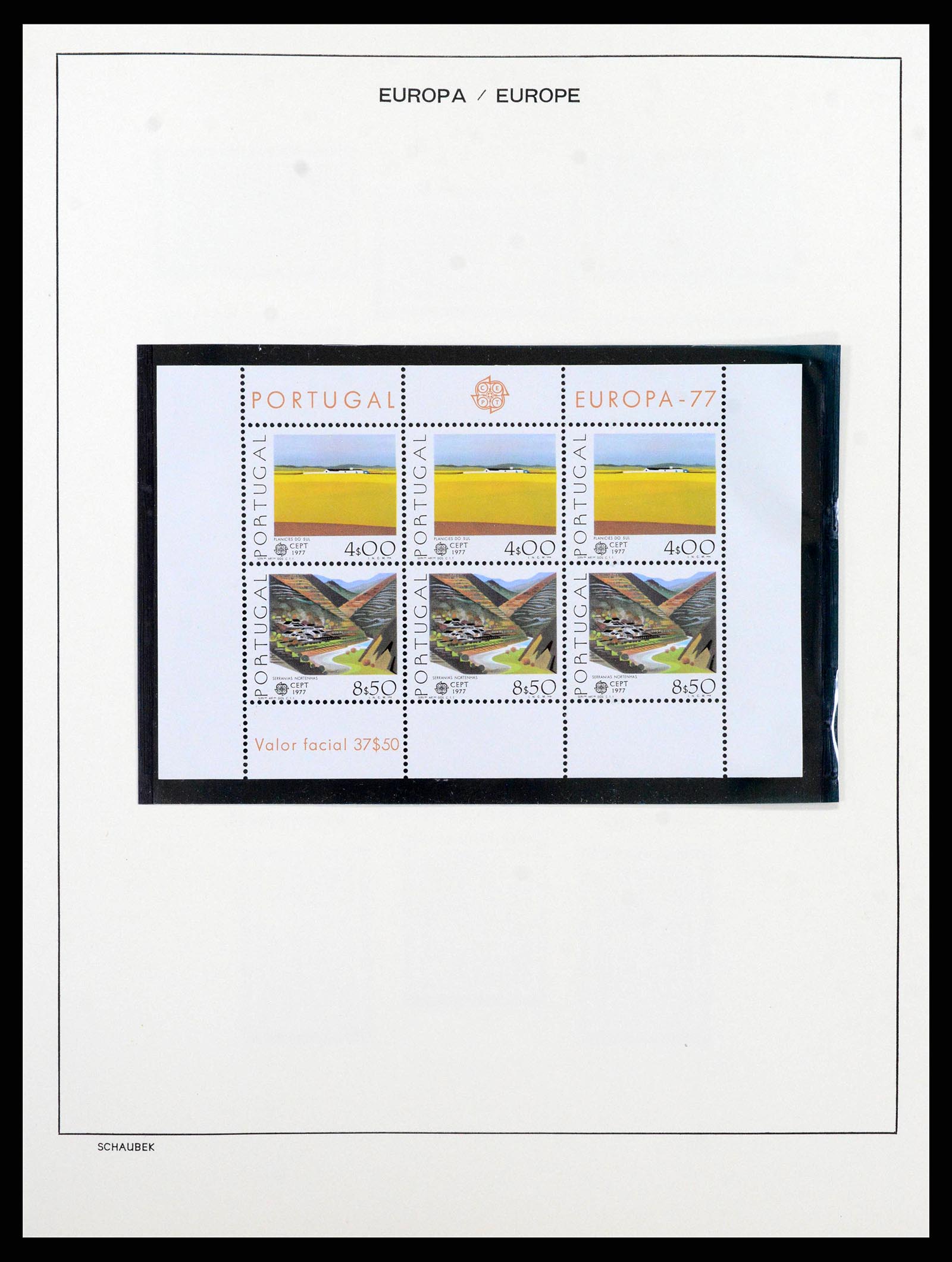 38206 0065 - Postzegelverzameling 38206 Europa CEPT 1956-2010.