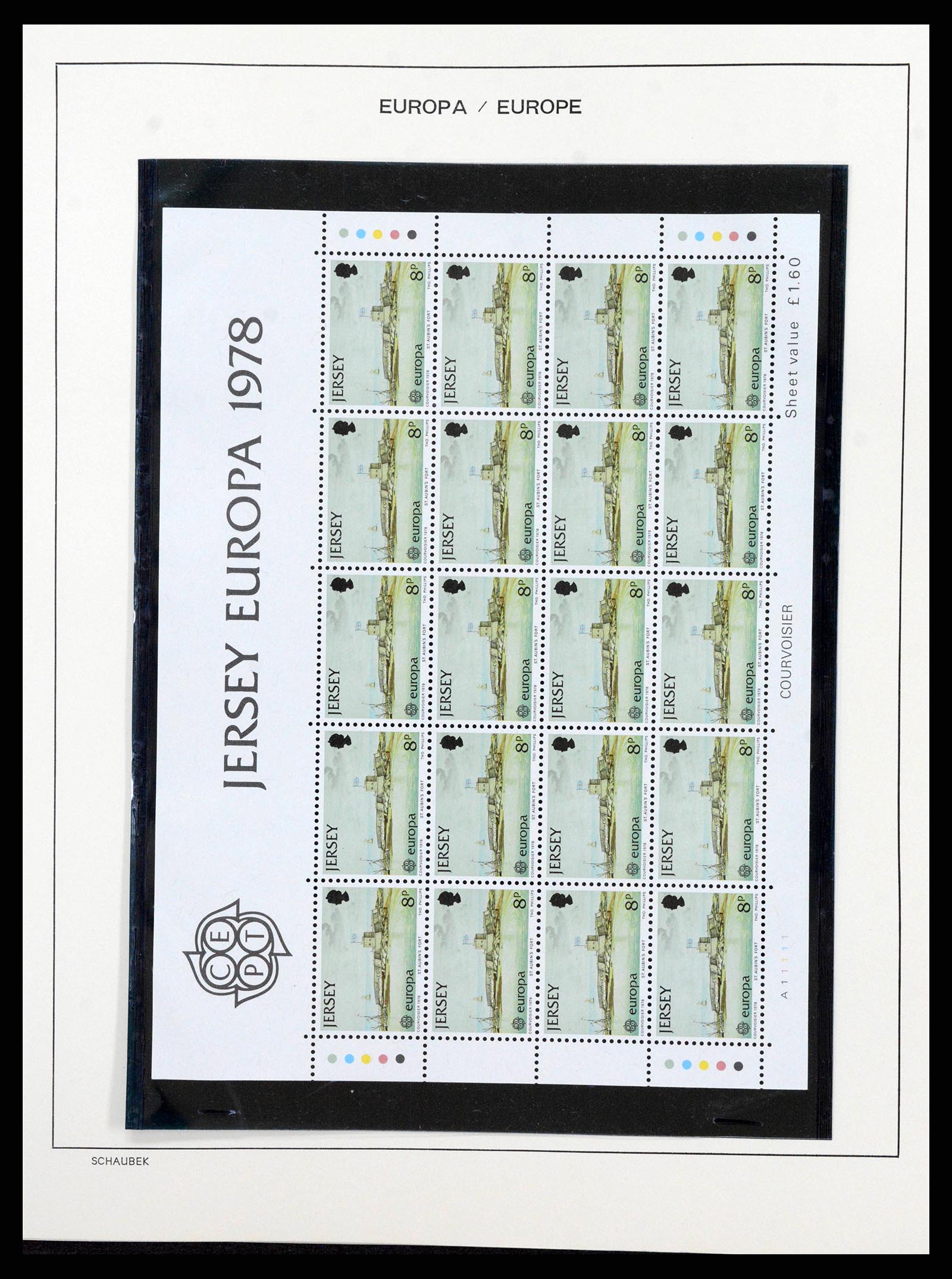 38206 0073 - Postzegelverzameling 38206 Europa CEPT 1956-2010.