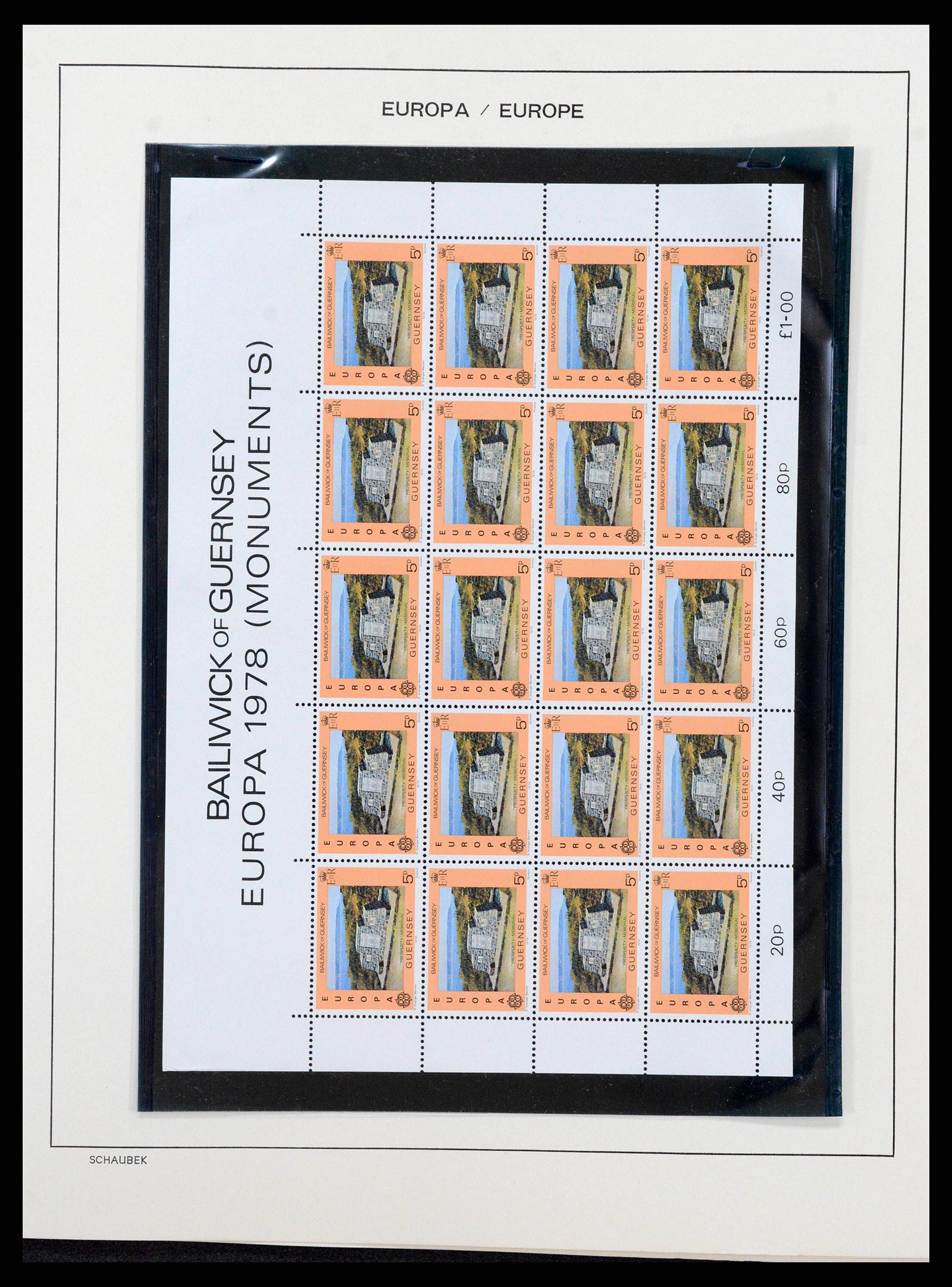 38206 0075 - Postzegelverzameling 38206 Europa CEPT 1956-2010.