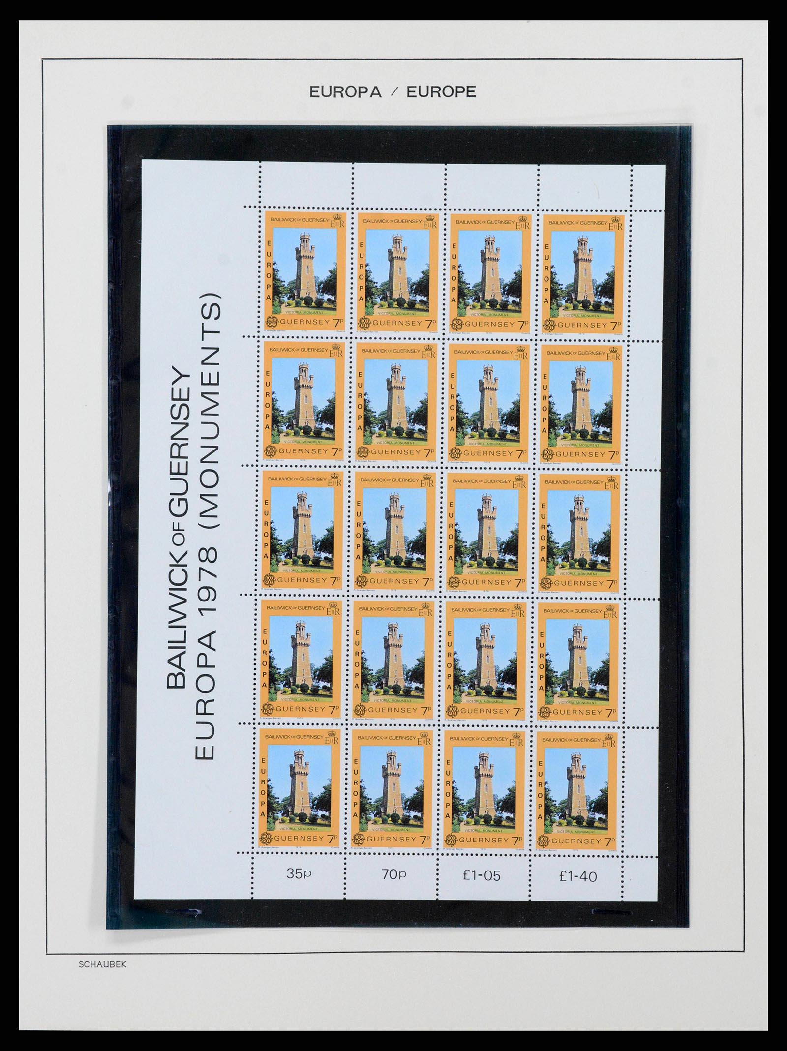 38206 0076 - Postzegelverzameling 38206 Europa CEPT 1956-2010.