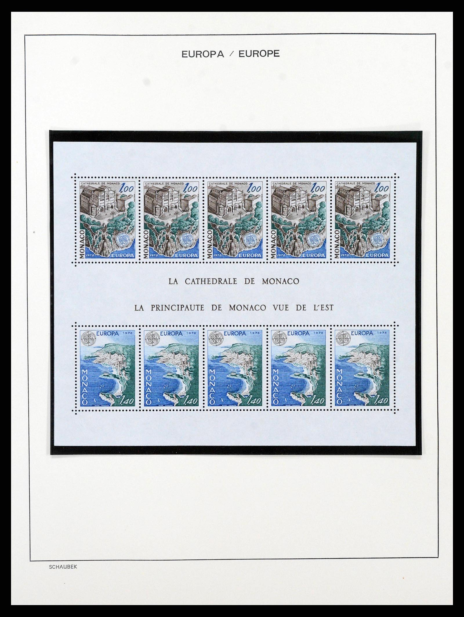 38206 0077 - Postzegelverzameling 38206 Europa CEPT 1956-2010.