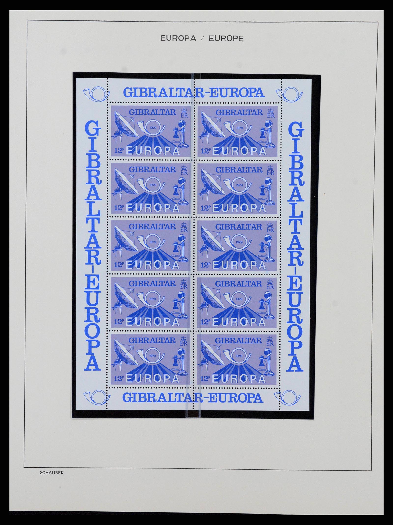 38206 0085 - Postzegelverzameling 38206 Europa CEPT 1956-2010.