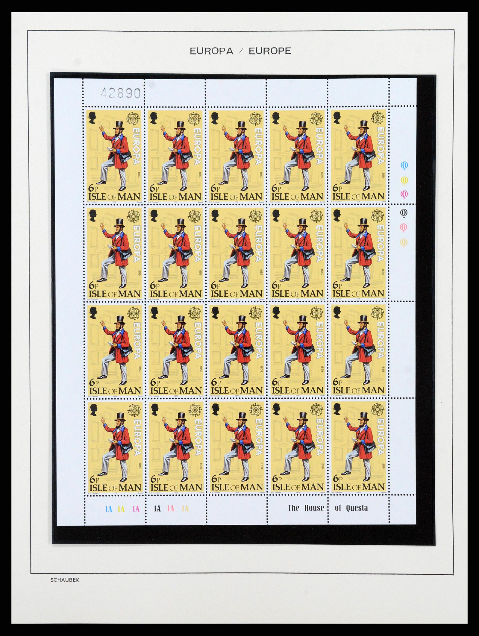 38206 0088 - Postzegelverzameling 38206 Europa CEPT 1956-2010.