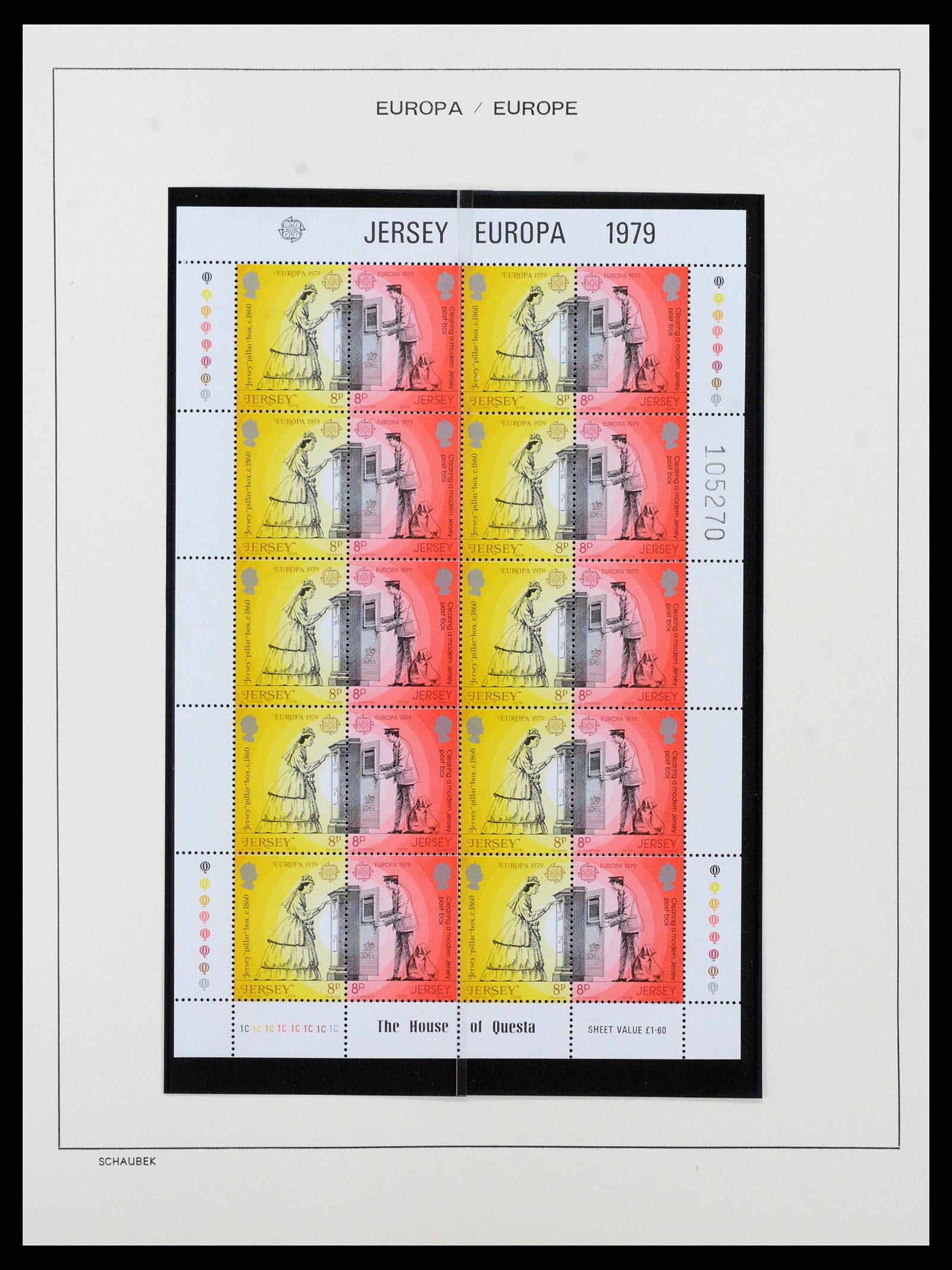 38206 0091 - Postzegelverzameling 38206 Europa CEPT 1956-2010.