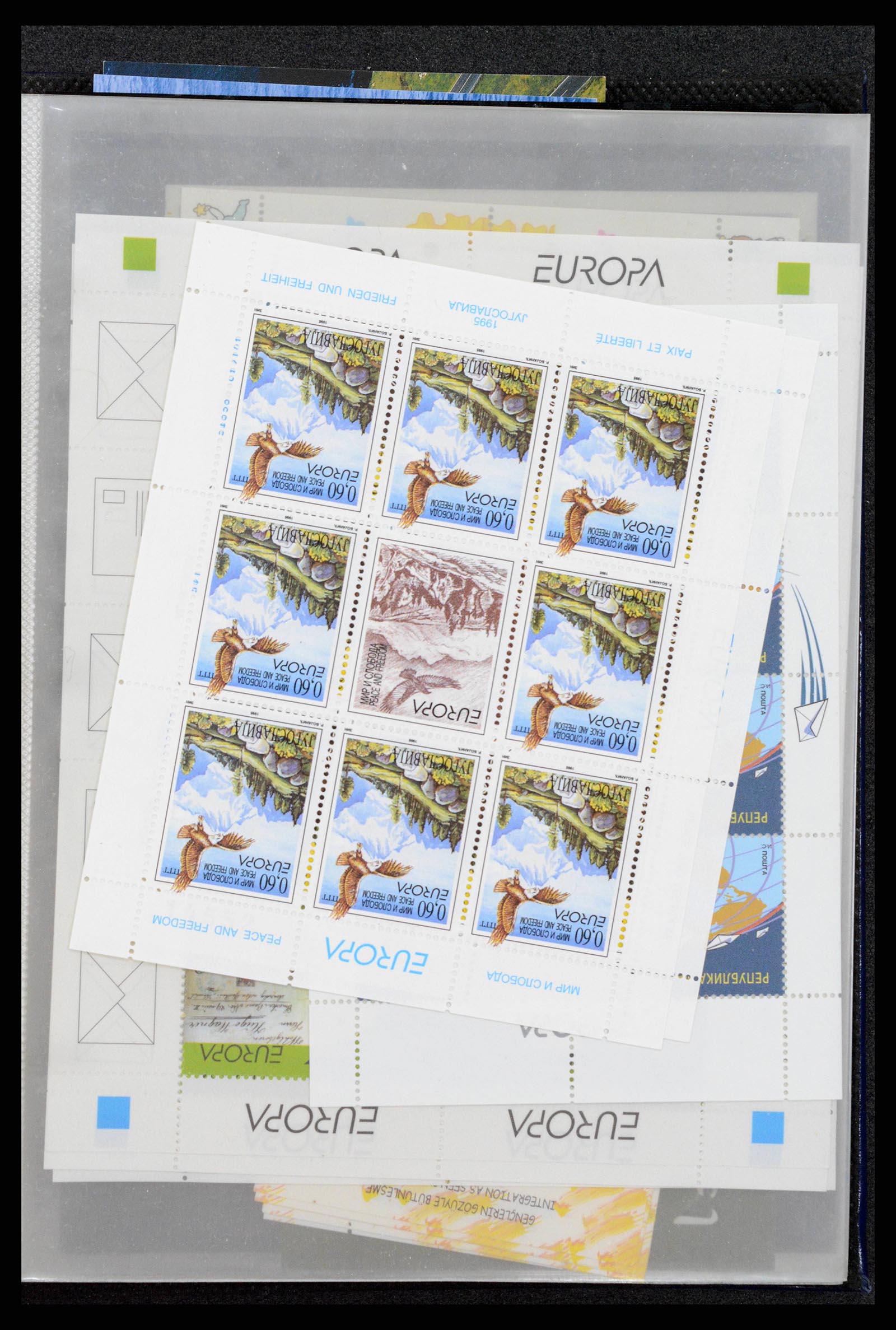 38206 0347 - Postzegelverzameling 38206 Europa CEPT 1956-2010.