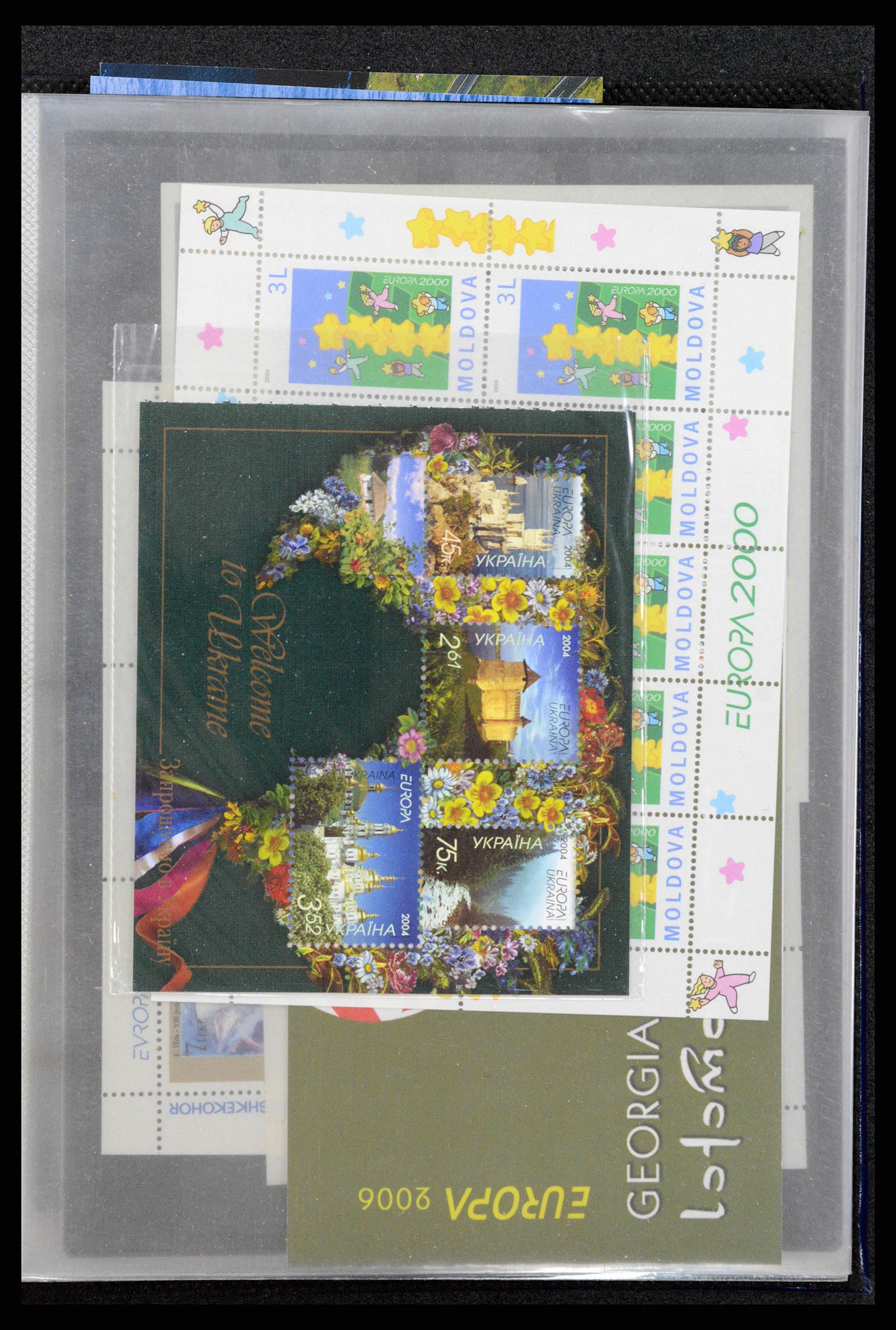 38206 0350 - Postzegelverzameling 38206 Europa CEPT 1956-2010.