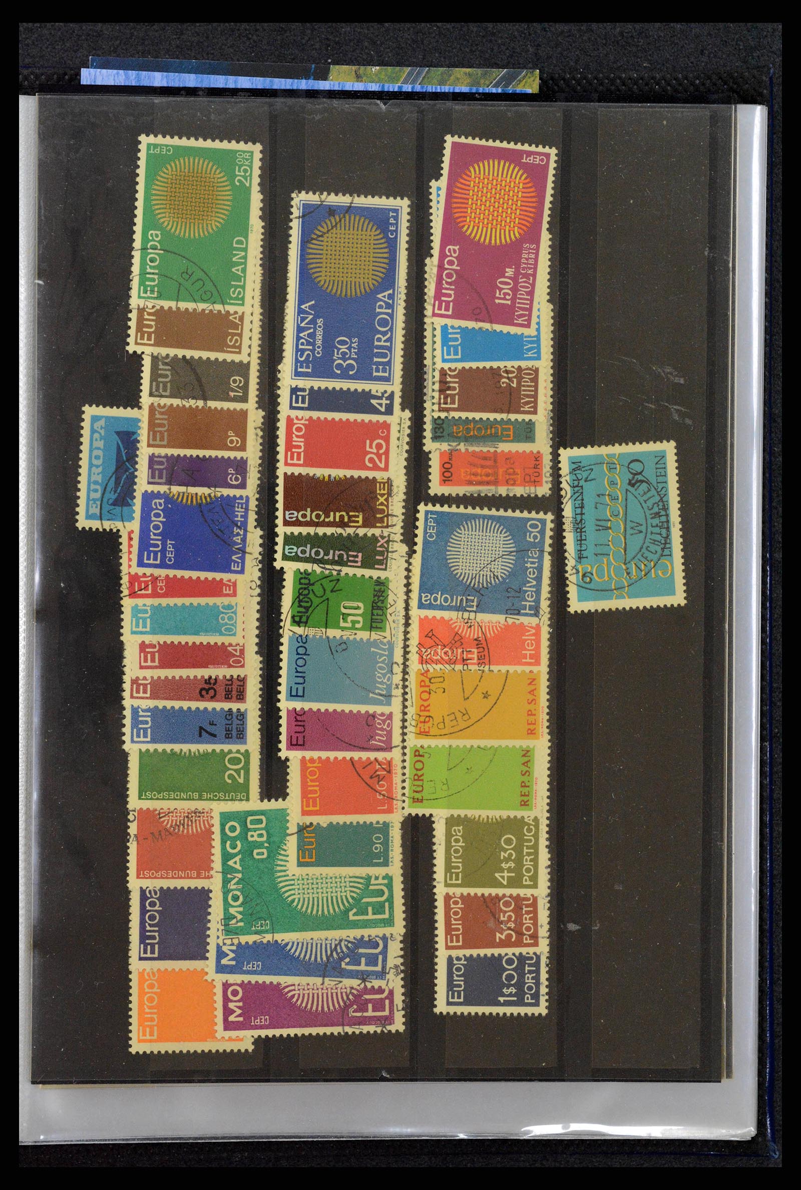 38206 0355 - Postzegelverzameling 38206 Europa CEPT 1956-2010.