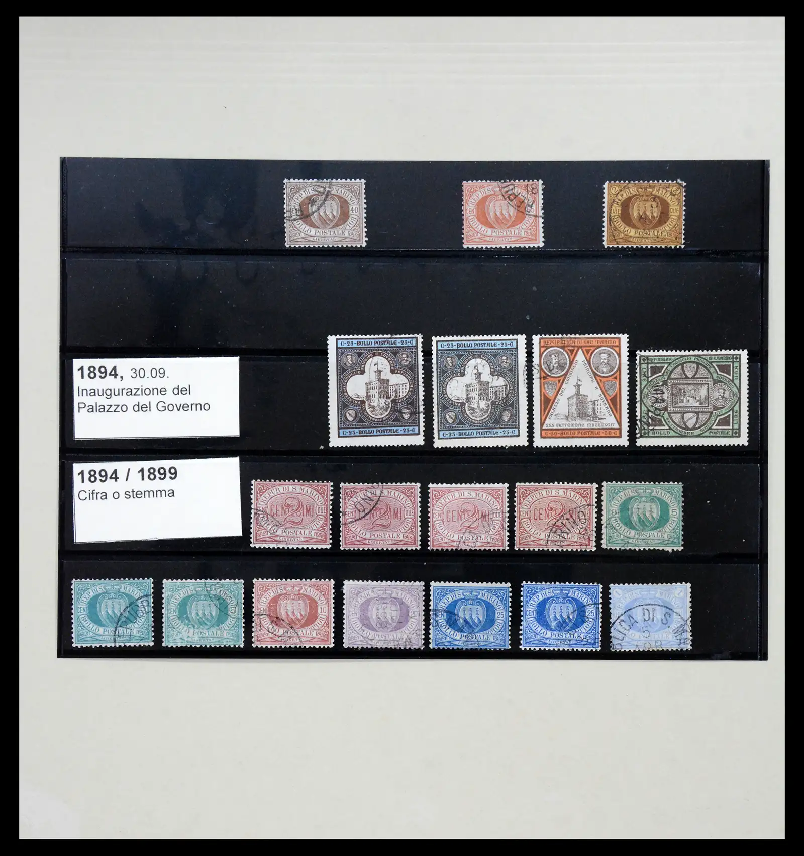 38208 0002 - Stamp collection 38208 San Marino 1877-2002.