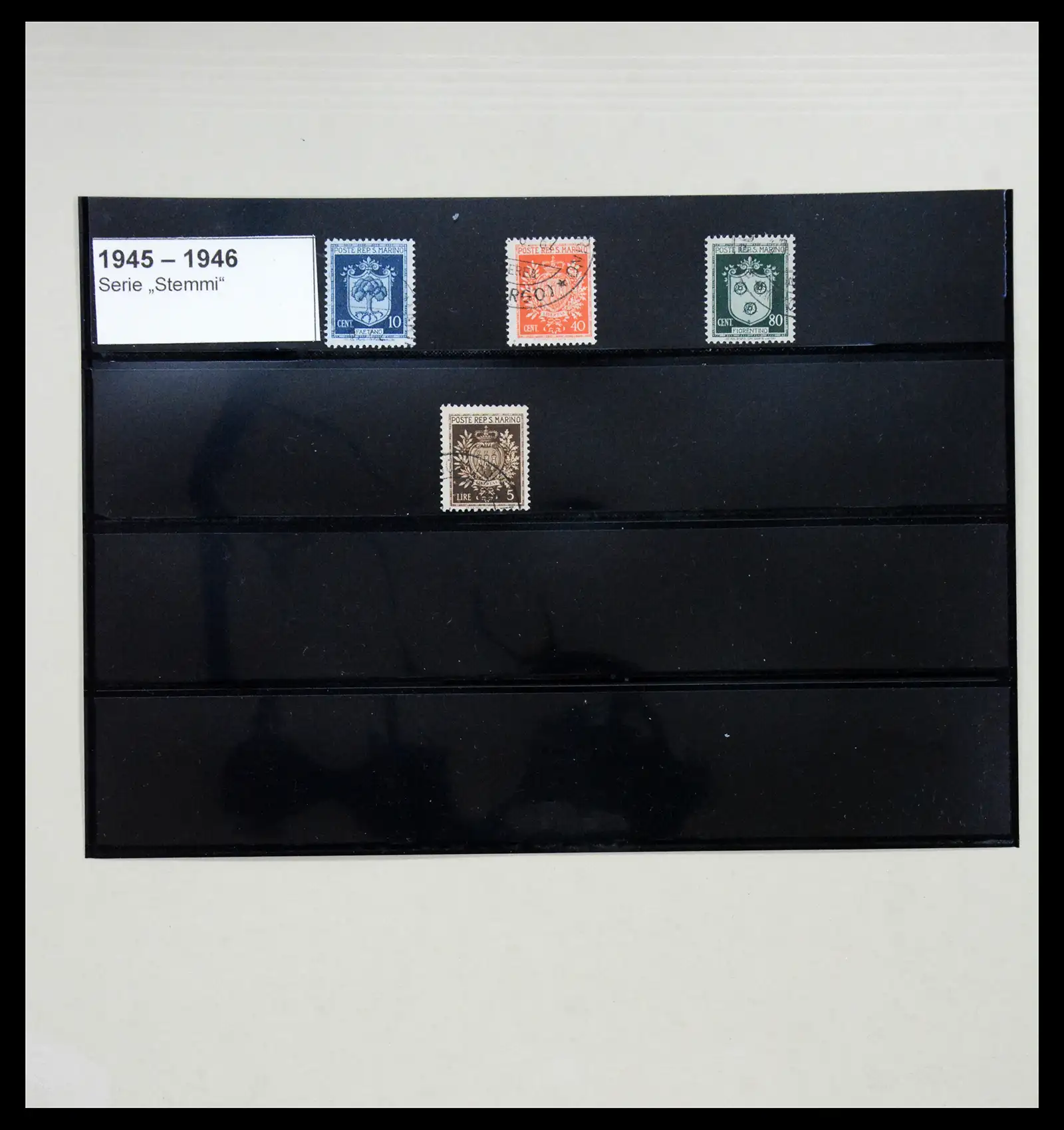38208 0003 - Stamp collection 38208 San Marino 1877-2002.
