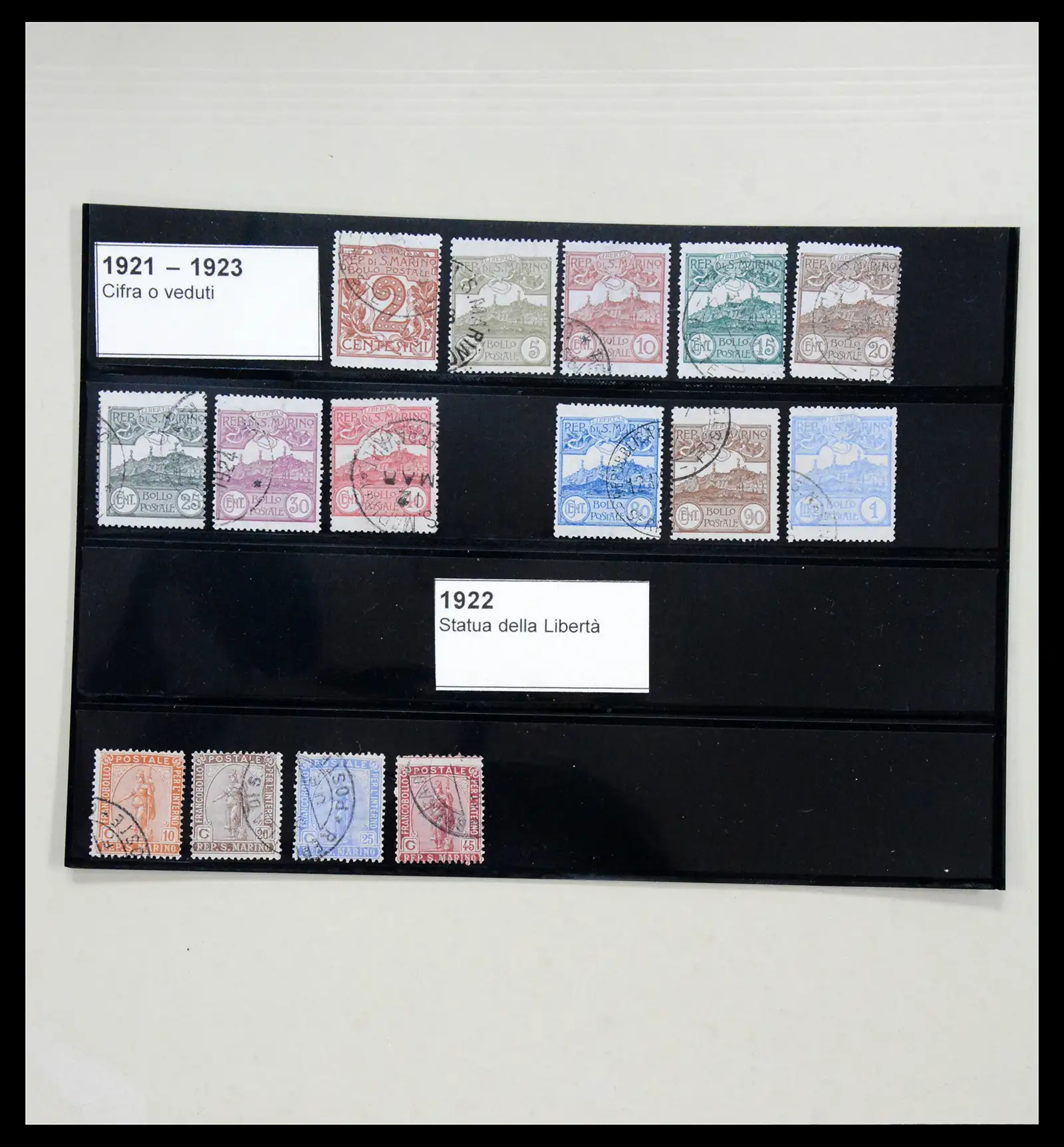 38208 0014 - Stamp collection 38208 San Marino 1877-2002.