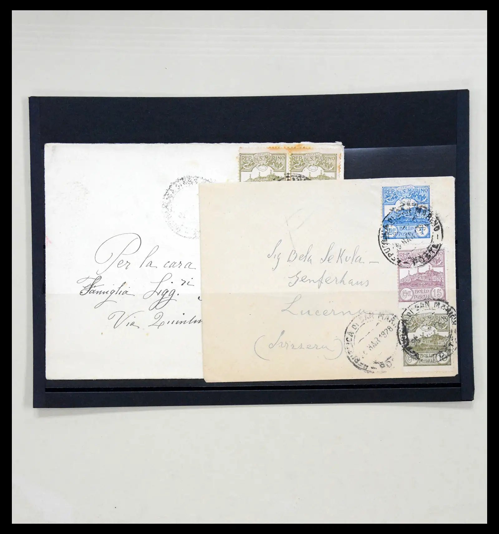 38208 0018 - Stamp collection 38208 San Marino 1877-2002.
