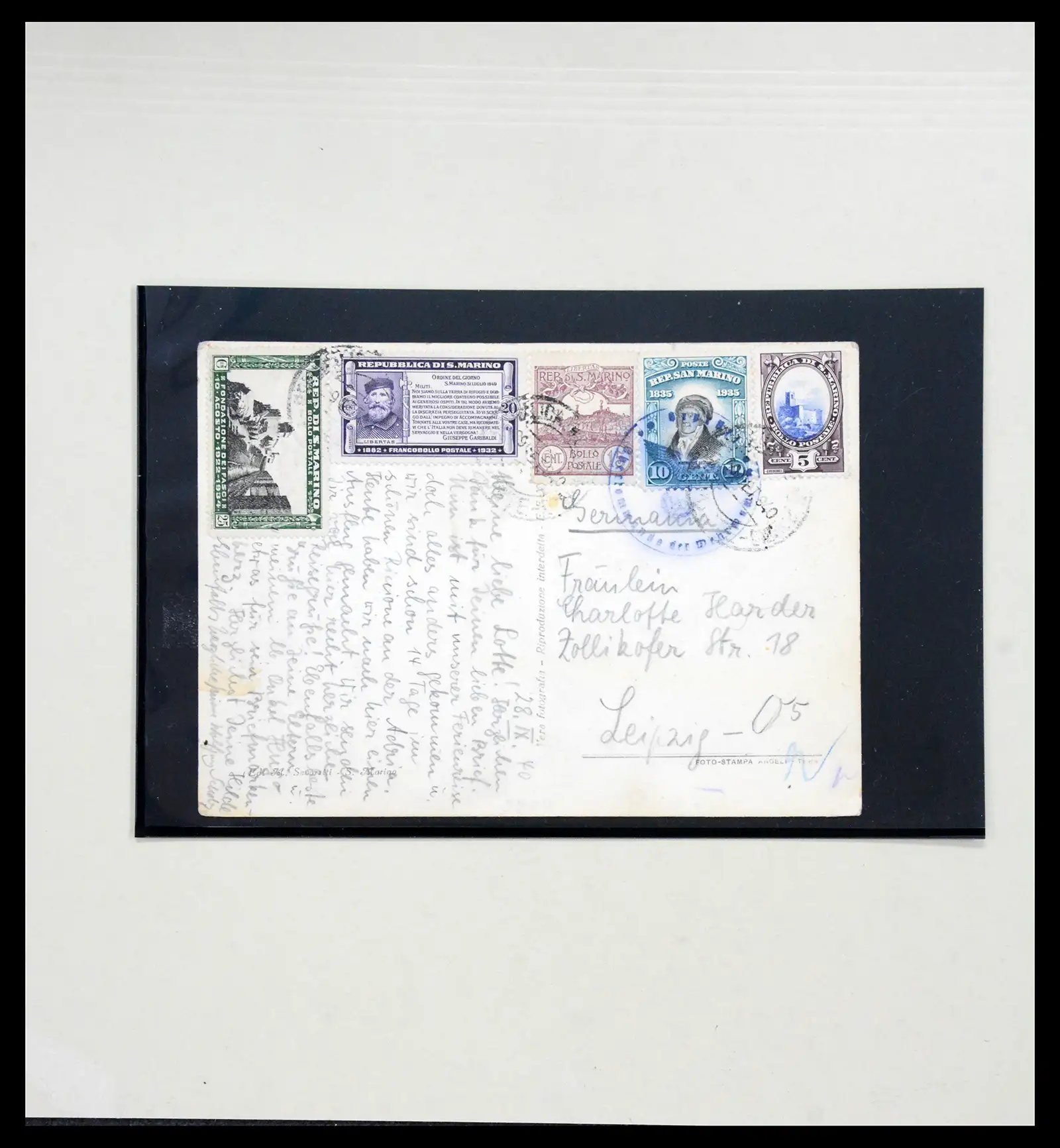 38208 0027 - Postzegelverzameling 38208 San Marino 1877-2002.