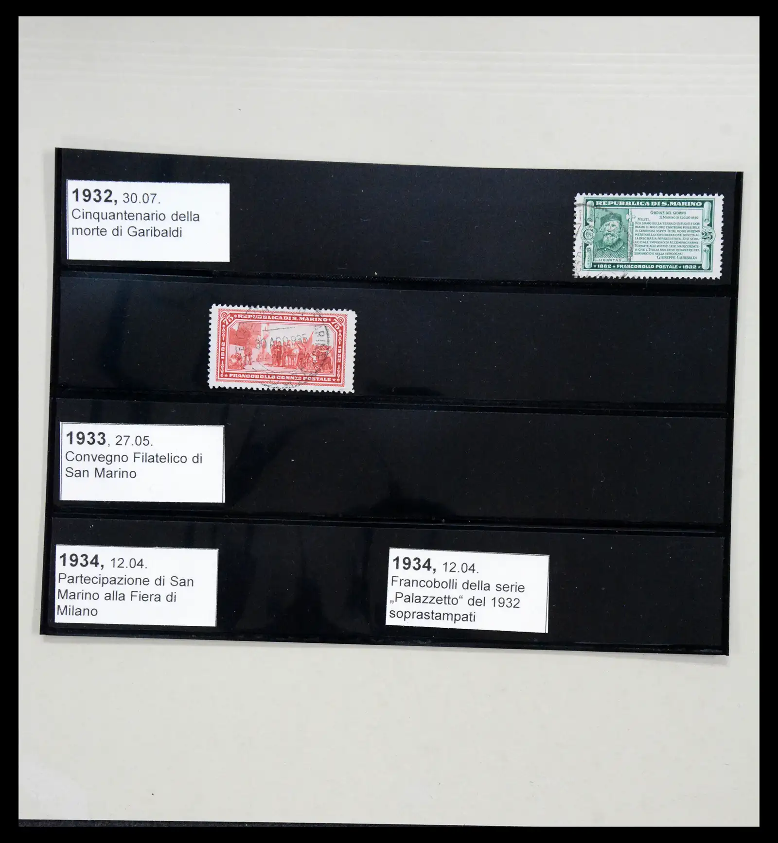 38208 0029 - Postzegelverzameling 38208 San Marino 1877-2002.