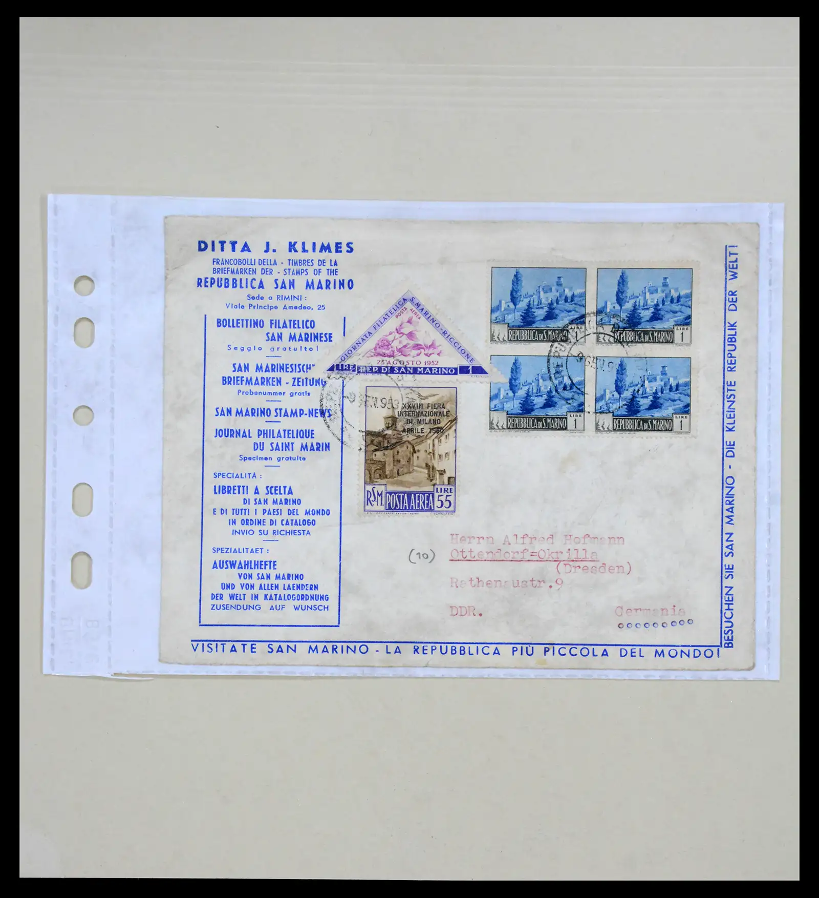 38208 0042 - Postzegelverzameling 38208 San Marino 1877-2002.
