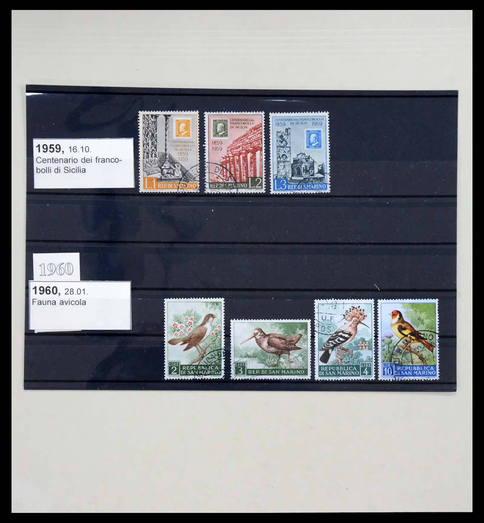 38208 0060 - Postzegelverzameling 38208 San Marino 1877-2002.