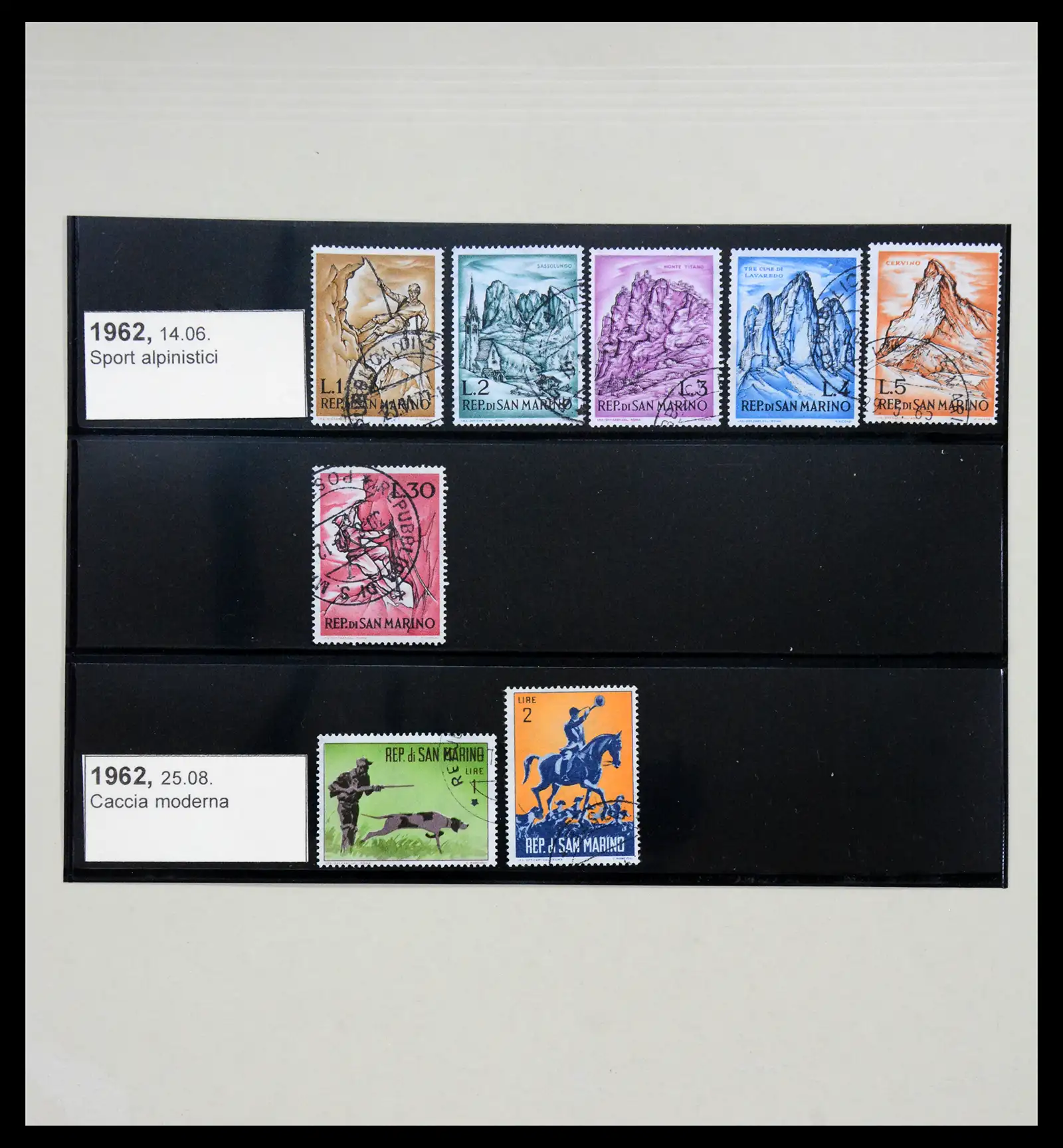38208 0067 - Postzegelverzameling 38208 San Marino 1877-2002.