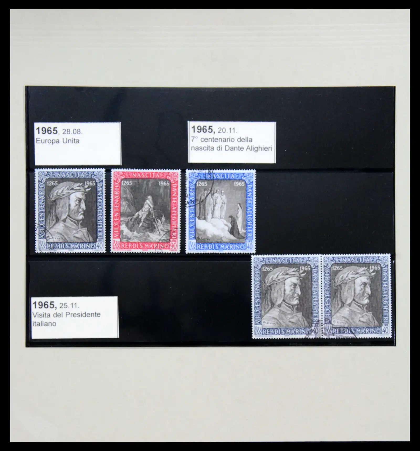 38208 0076 - Postzegelverzameling 38208 San Marino 1877-2002.