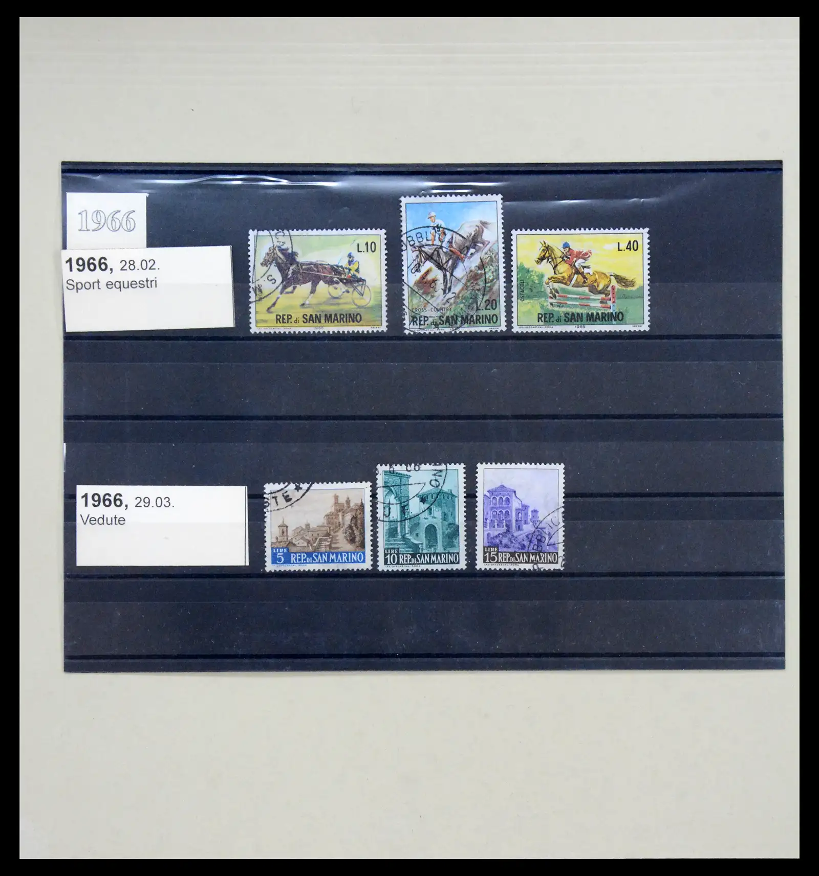 38208 0077 - Postzegelverzameling 38208 San Marino 1877-2002.