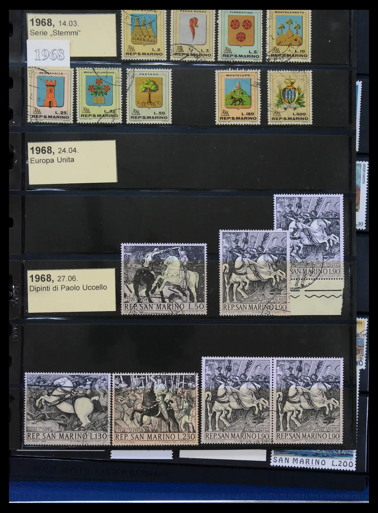 38208 0085 - Postzegelverzameling 38208 San Marino 1877-2002.