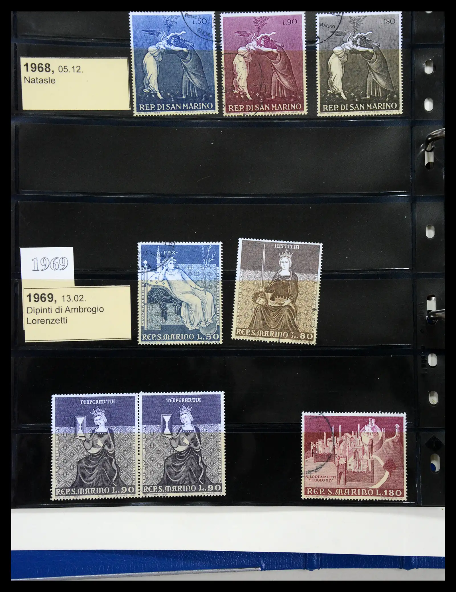 38208 0086 - Postzegelverzameling 38208 San Marino 1877-2002.