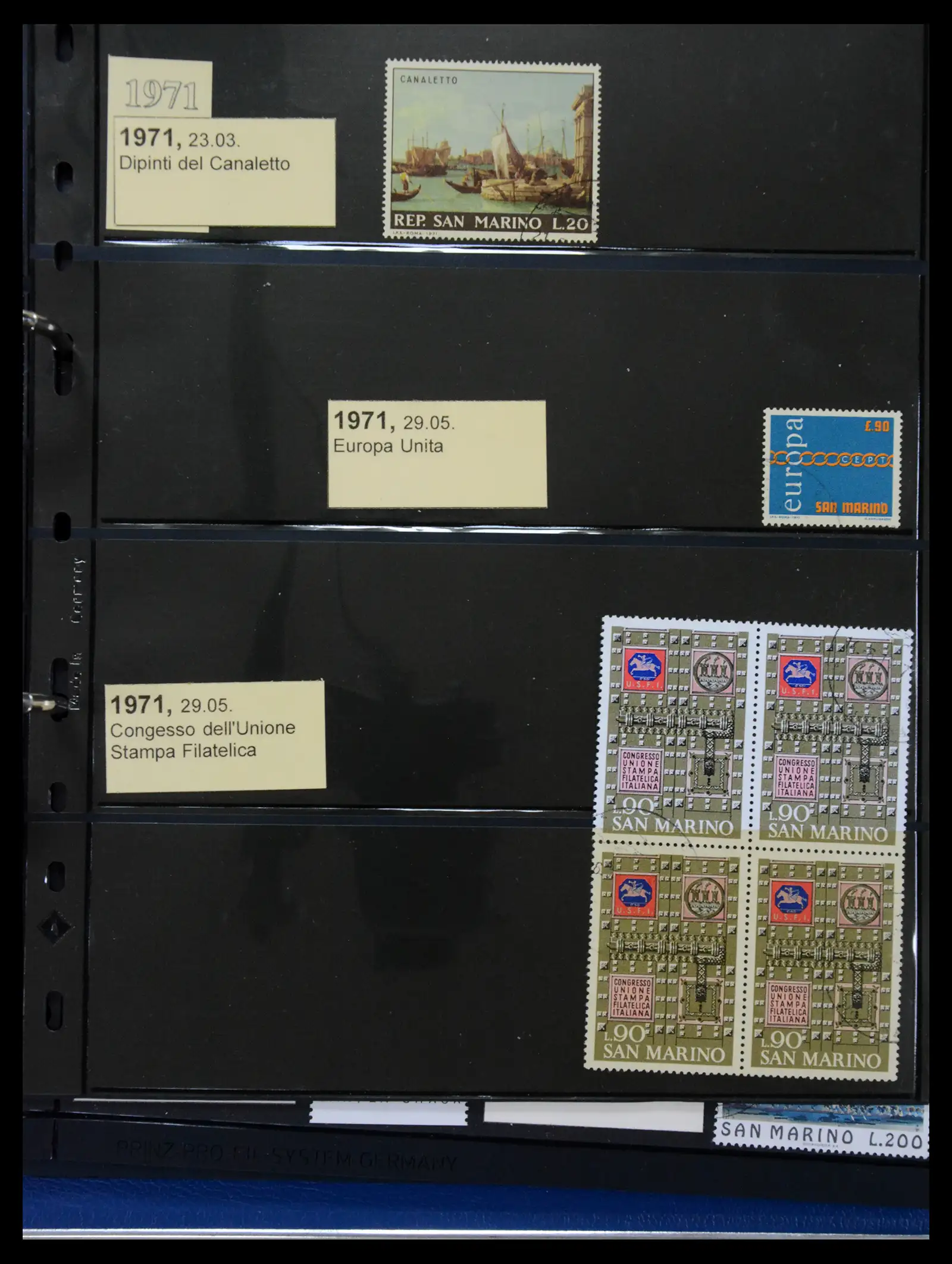 38208 0091 - Postzegelverzameling 38208 San Marino 1877-2002.