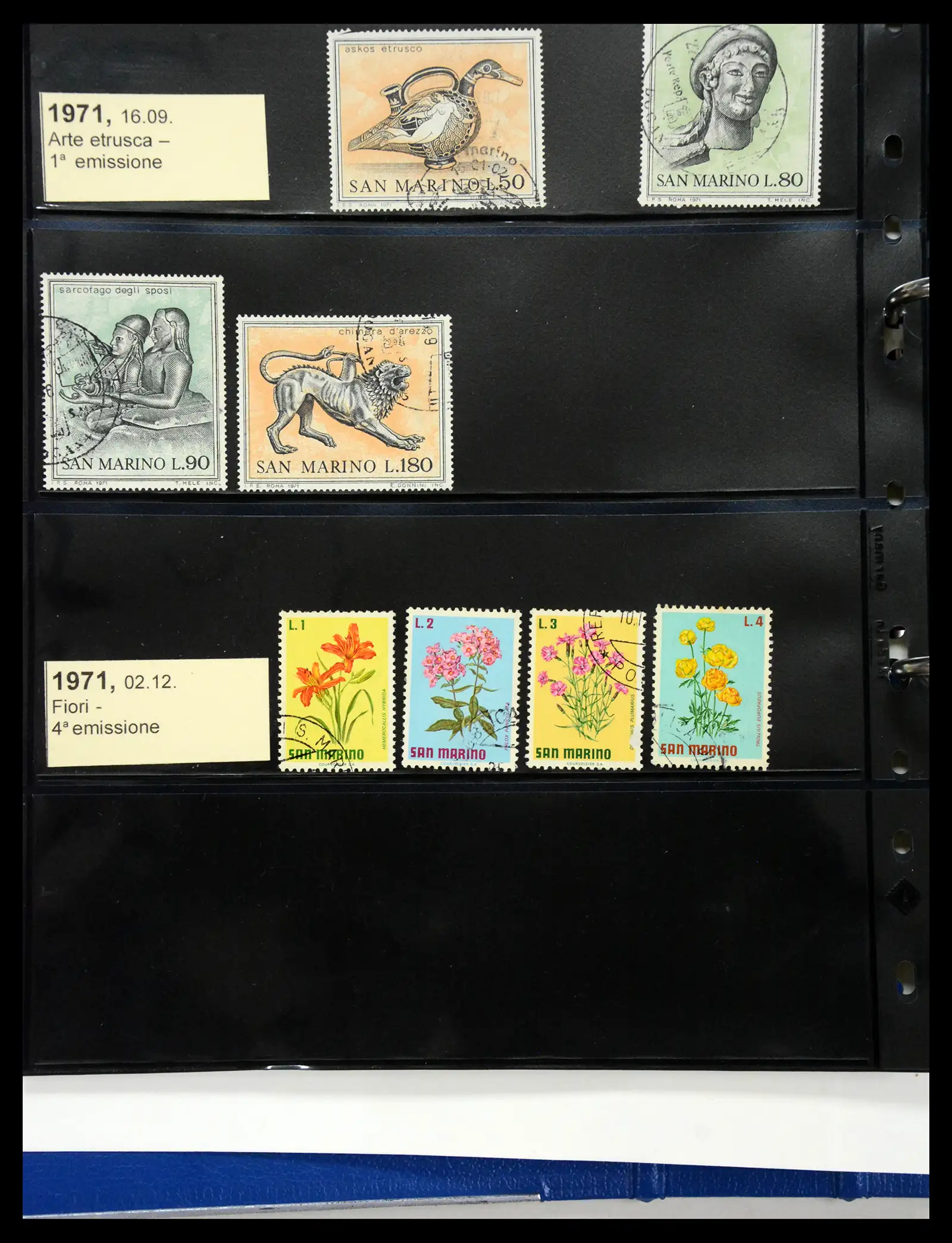 38208 0092 - Postzegelverzameling 38208 San Marino 1877-2002.