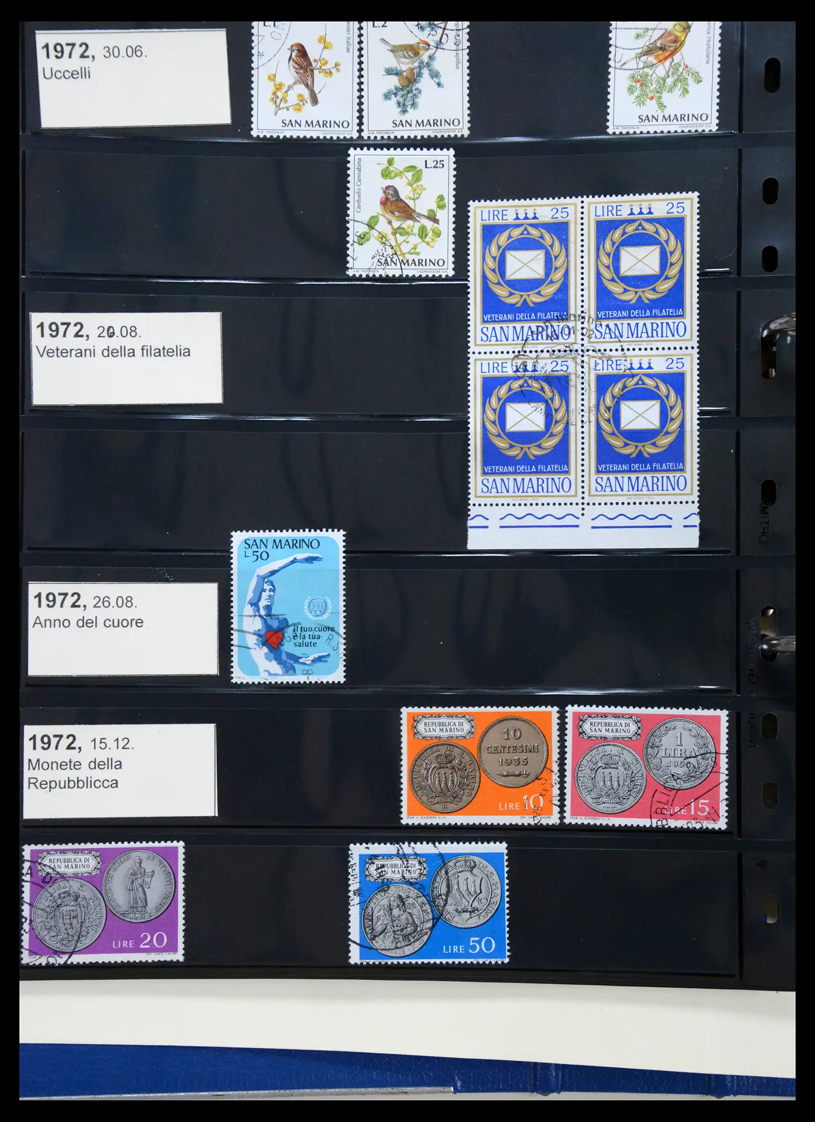 38208 0094 - Postzegelverzameling 38208 San Marino 1877-2002.