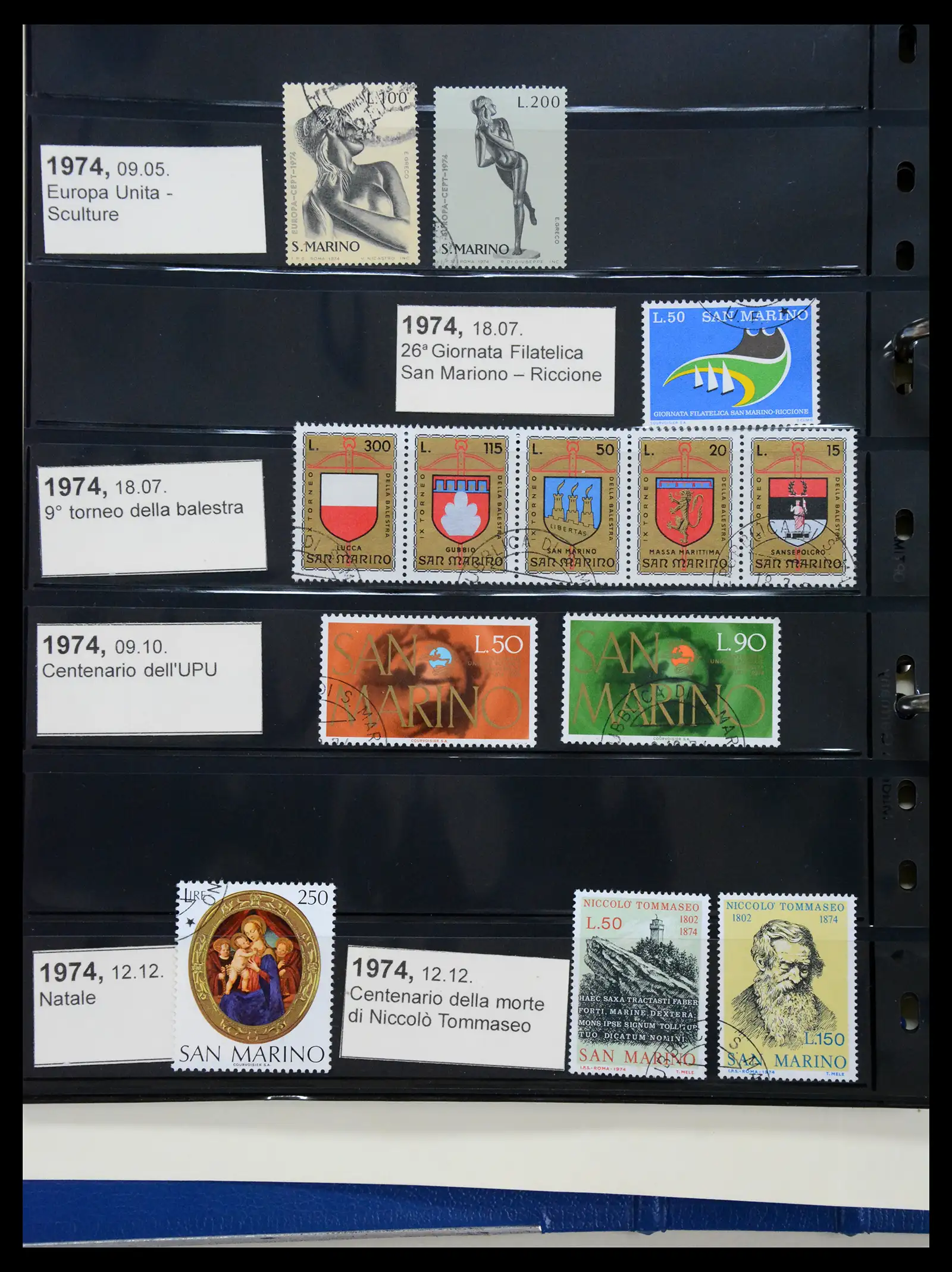38208 0098 - Postzegelverzameling 38208 San Marino 1877-2002.