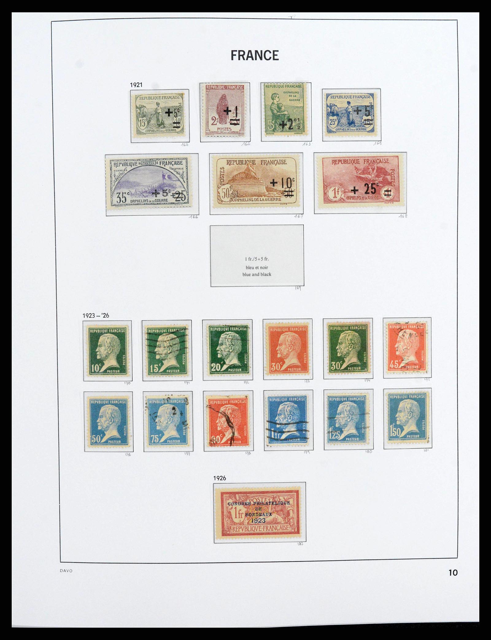38209 0011 - Postzegelverzameling 38209 Frankrijk 1849-2020.