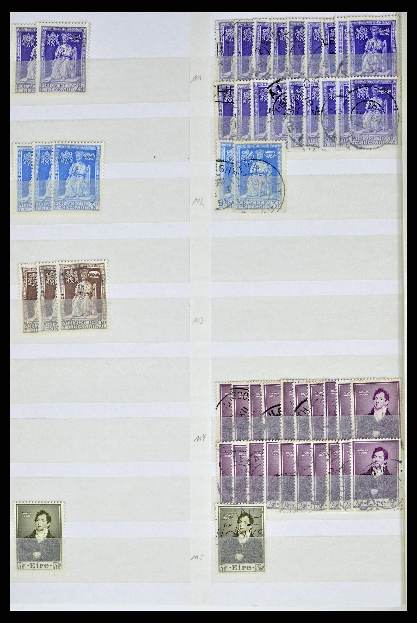 38214 0032 - Postzegelverzameling 38214 Ierland 1922-2000.