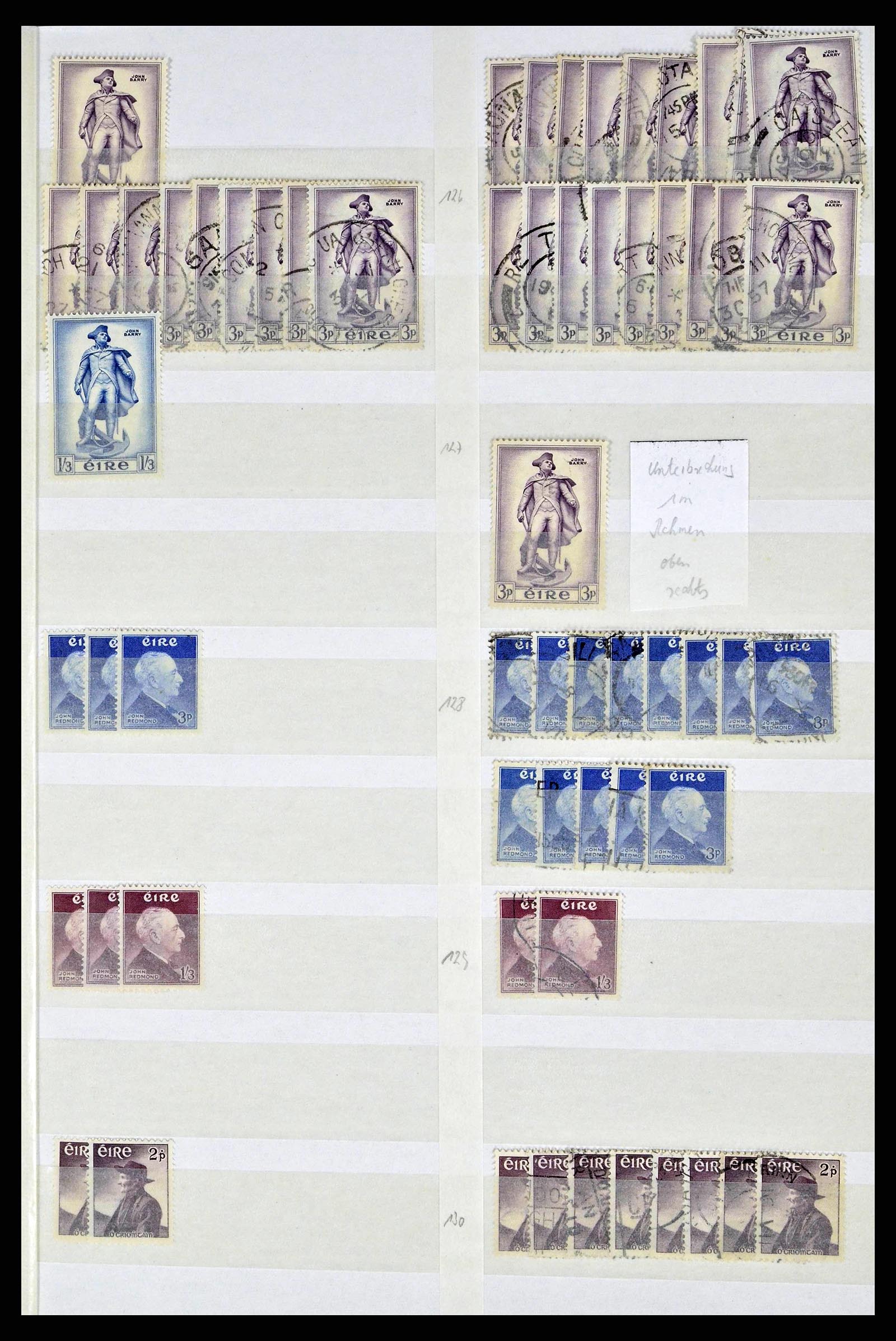 38214 0035 - Postzegelverzameling 38214 Ierland 1922-2000.