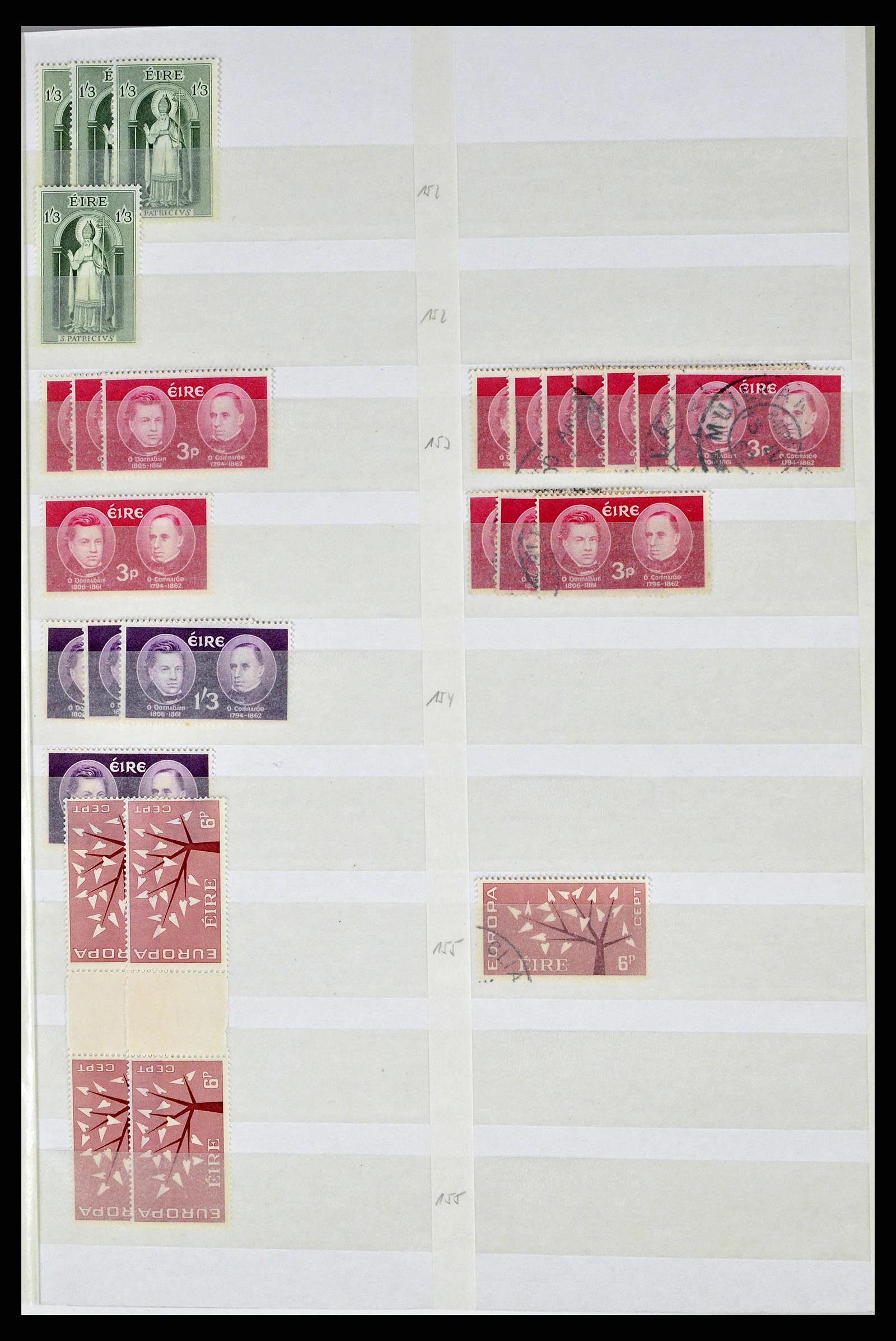 38214 0041 - Postzegelverzameling 38214 Ierland 1922-2000.