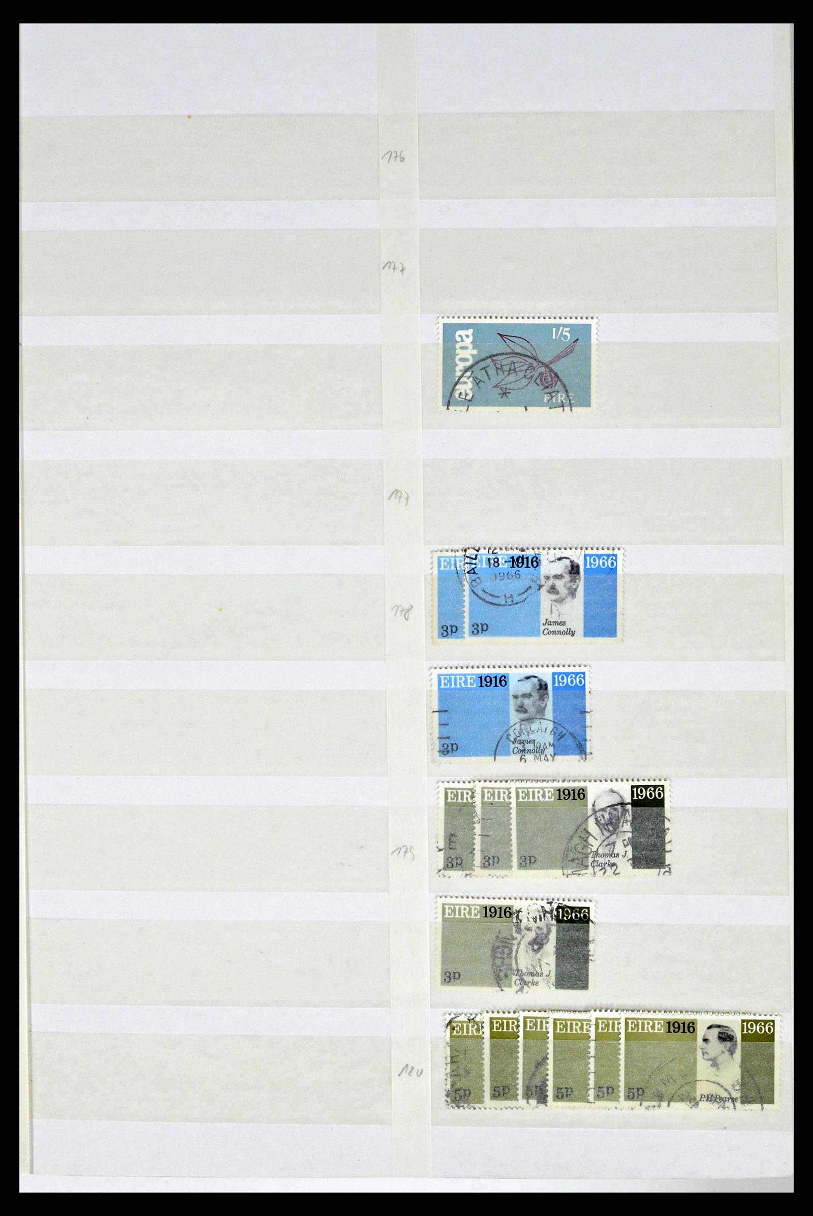 38214 0047 - Postzegelverzameling 38214 Ierland 1922-2000.