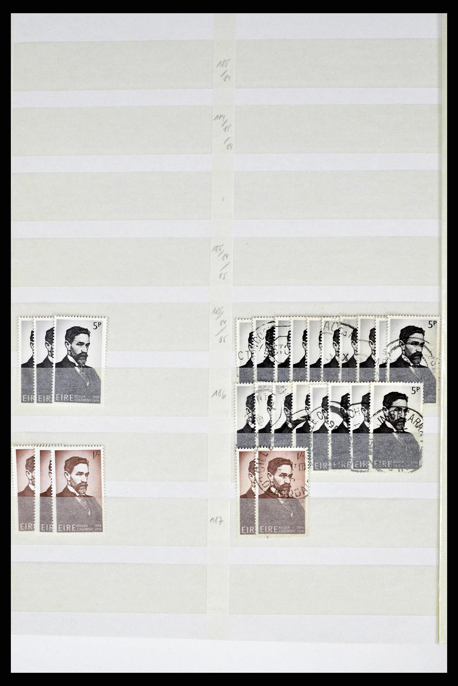 38214 0052 - Postzegelverzameling 38214 Ierland 1922-2000.