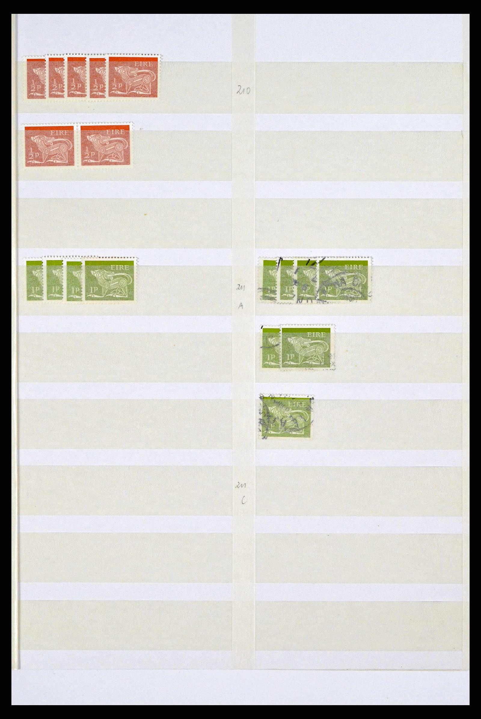 38214 0060 - Postzegelverzameling 38214 Ierland 1922-2000.