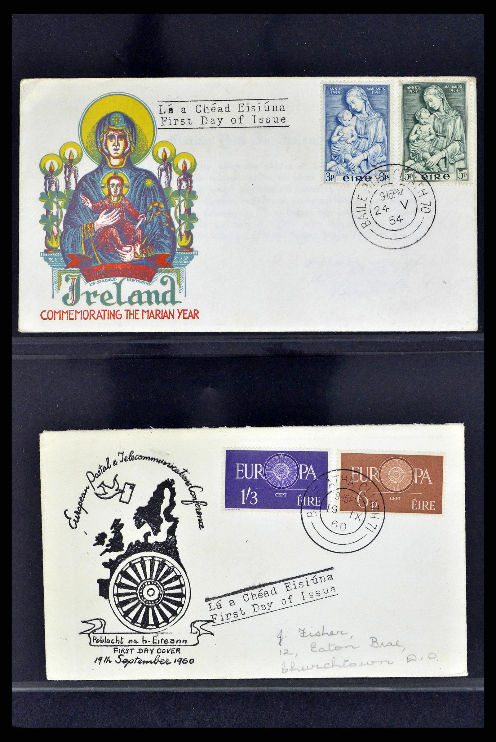 38214 0283 - Stamp collection 38214 Ireland 1922-2000.
