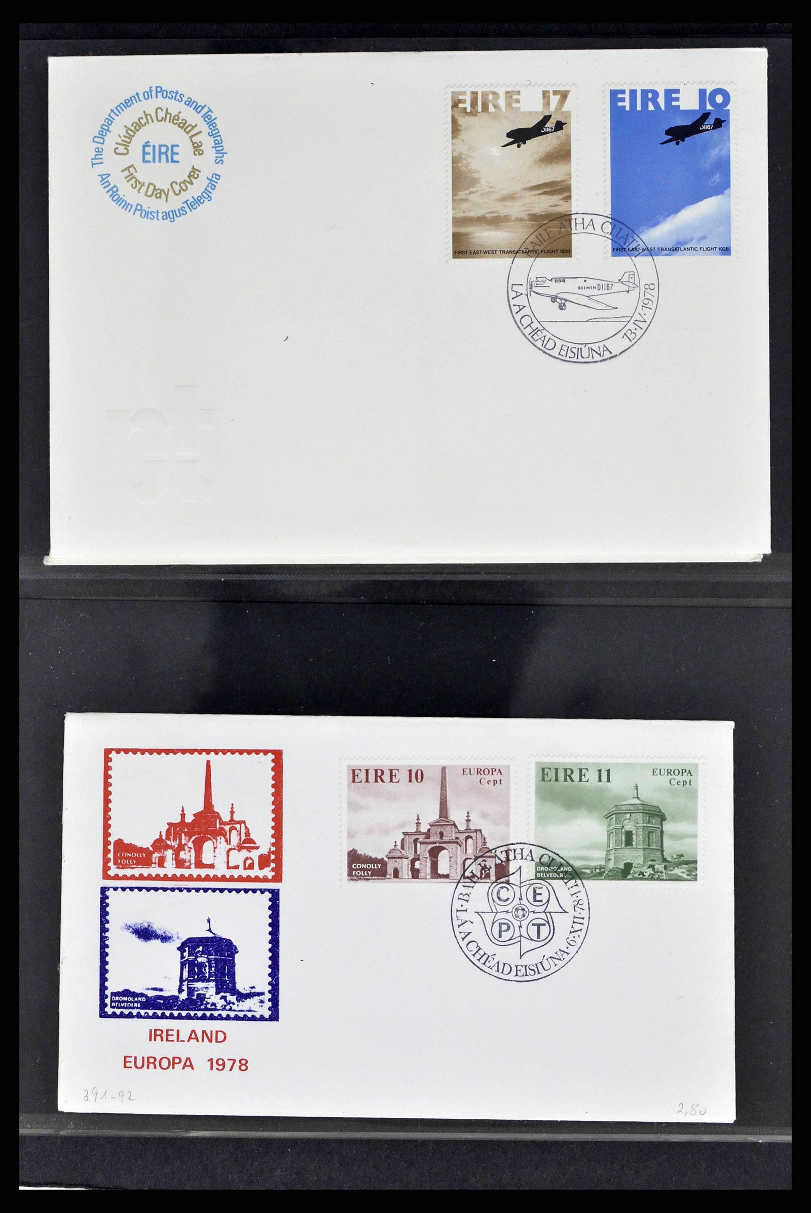 38214 0291 - Stamp collection 38214 Ireland 1922-2000.