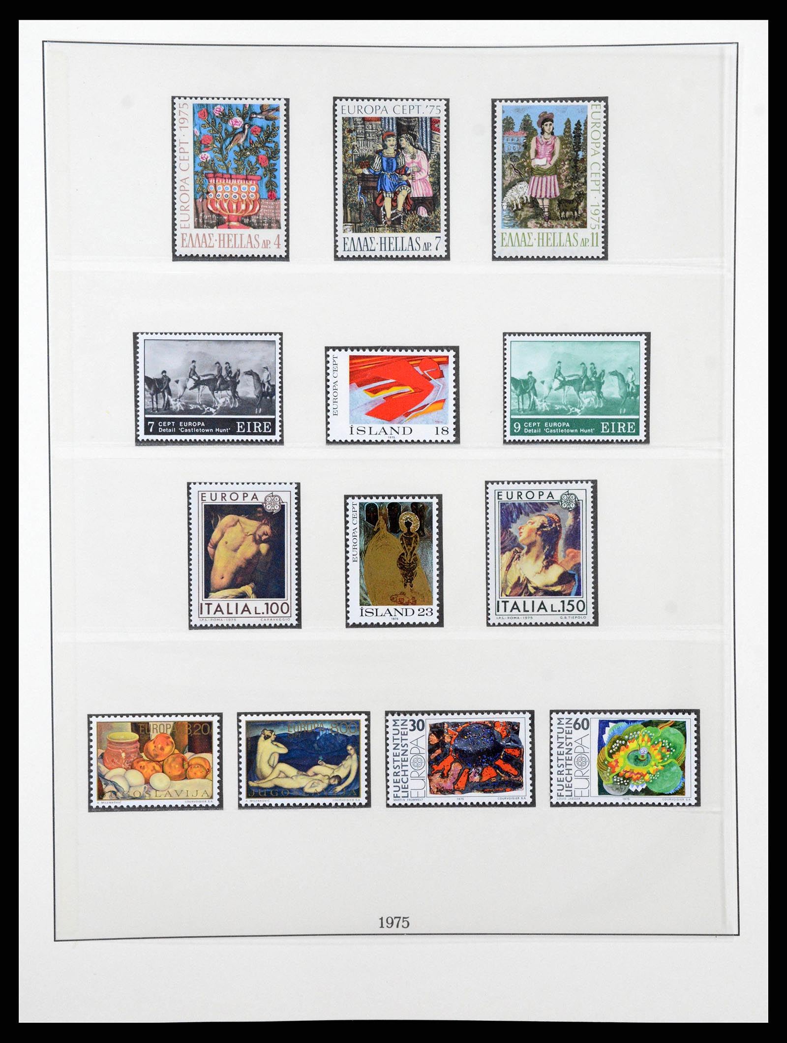 38216 0062 - Postzegelverzameling 38216 Europa Cept compleet 1956-2001.