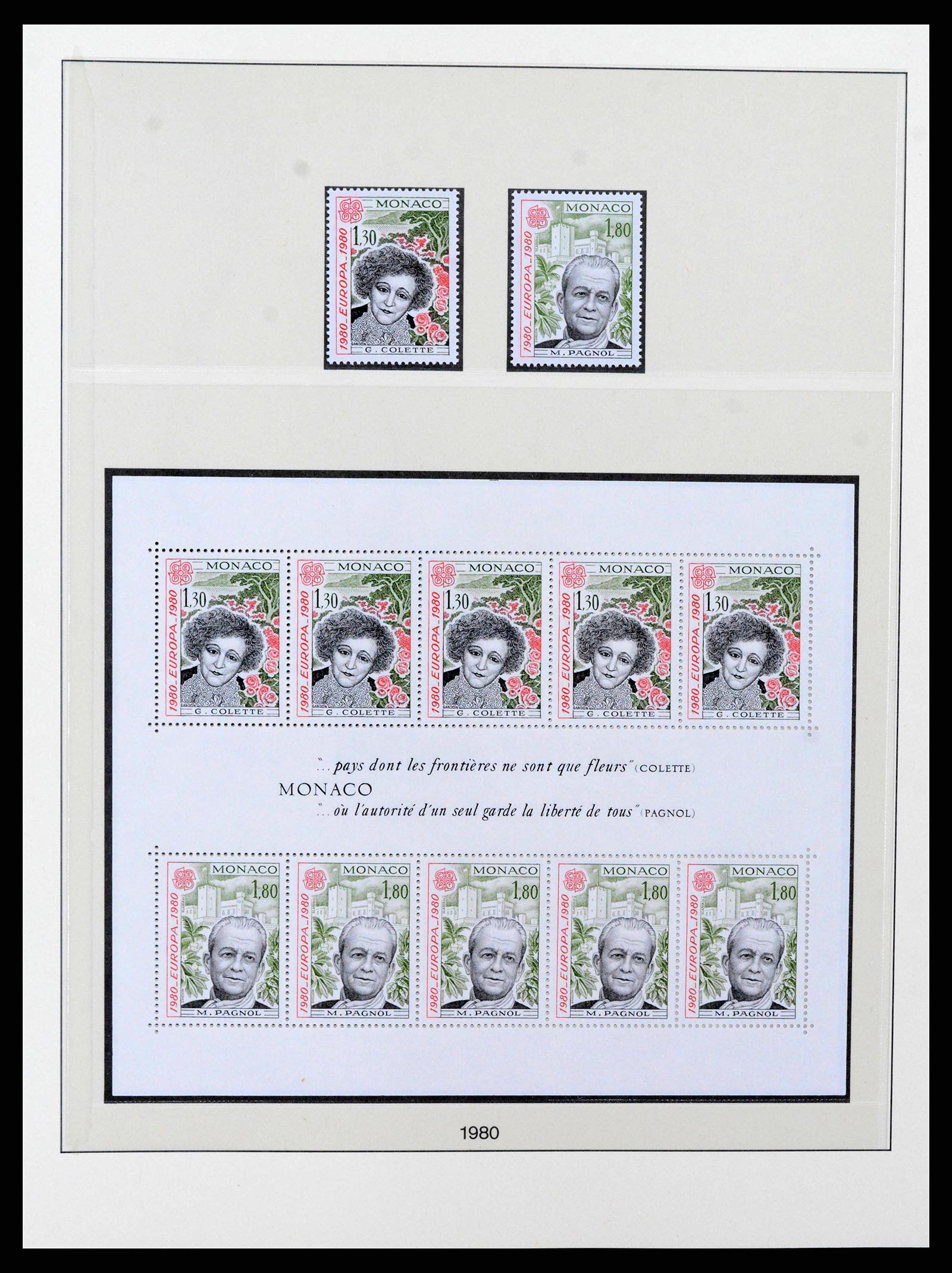38216 0097 - Postzegelverzameling 38216 Europa Cept compleet 1956-2001.