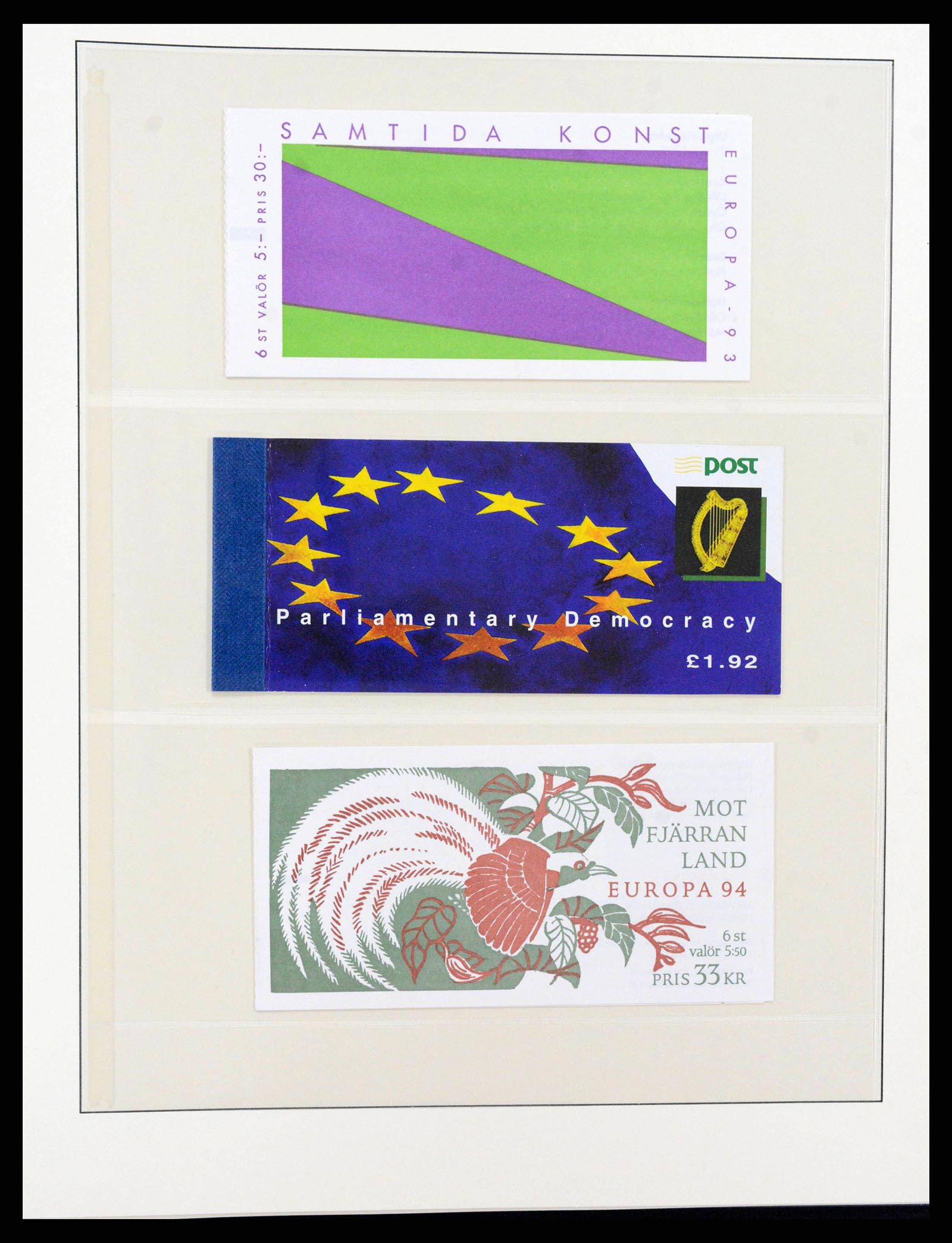 38216 0341 - Postzegelverzameling 38216 Europa Cept compleet 1956-2001.
