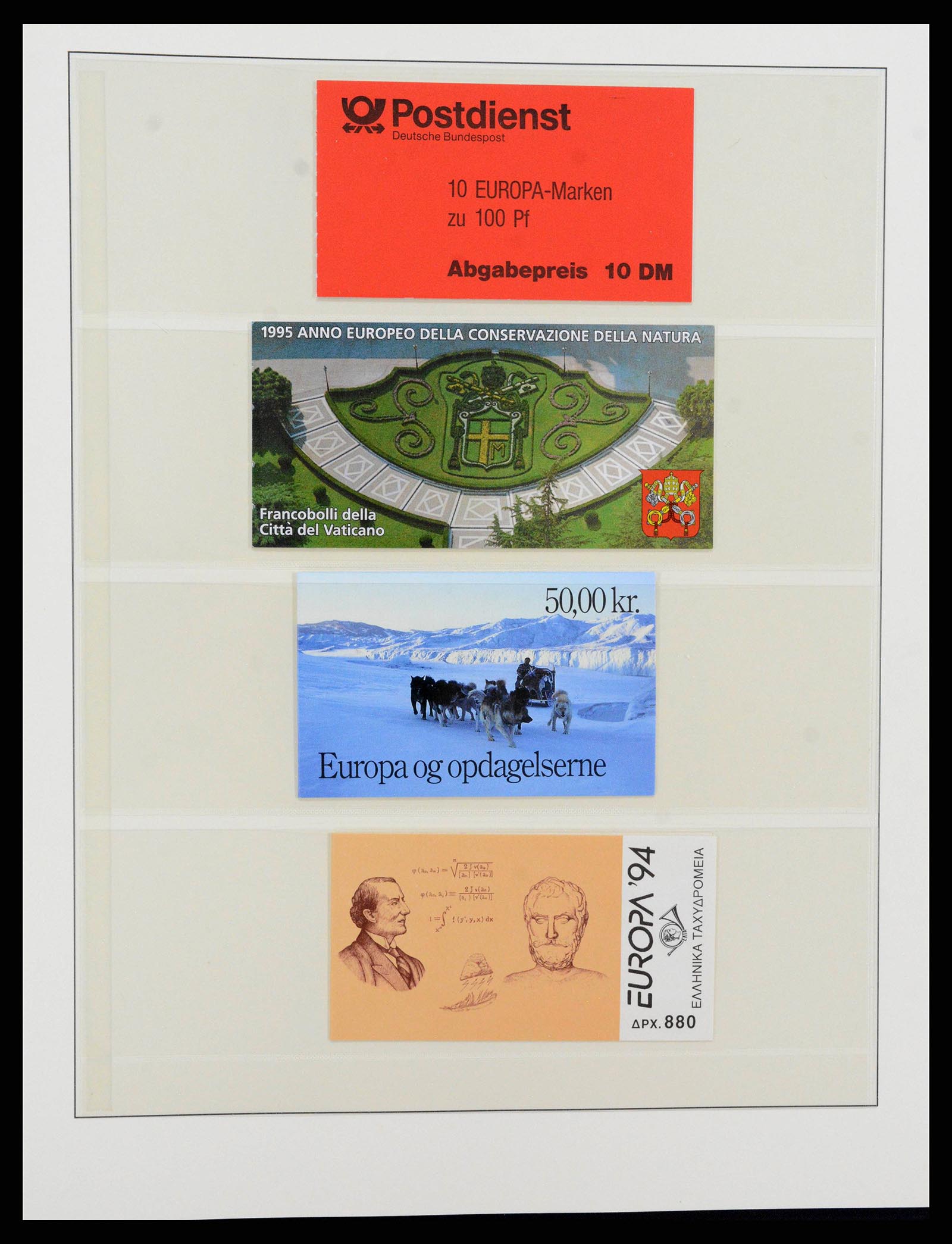 38216 0343 - Postzegelverzameling 38216 Europa Cept compleet 1956-2001.
