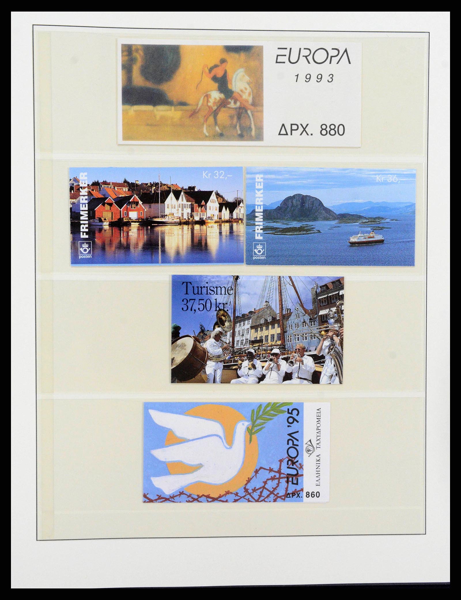 38216 0344 - Postzegelverzameling 38216 Europa Cept compleet 1956-2001.