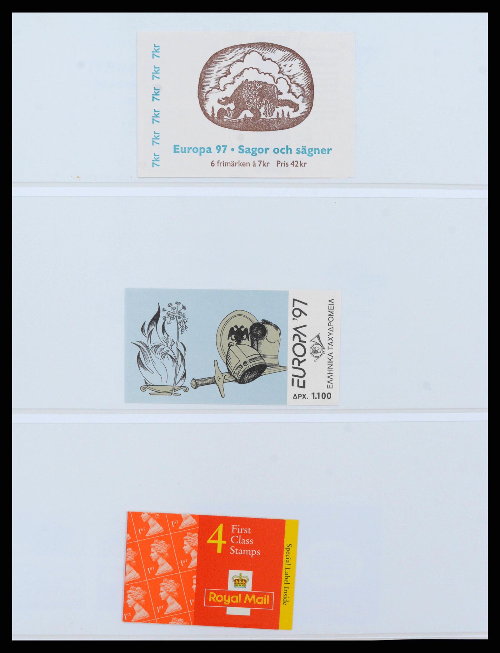 38216 0346 - Postzegelverzameling 38216 Europa Cept compleet 1956-2001.