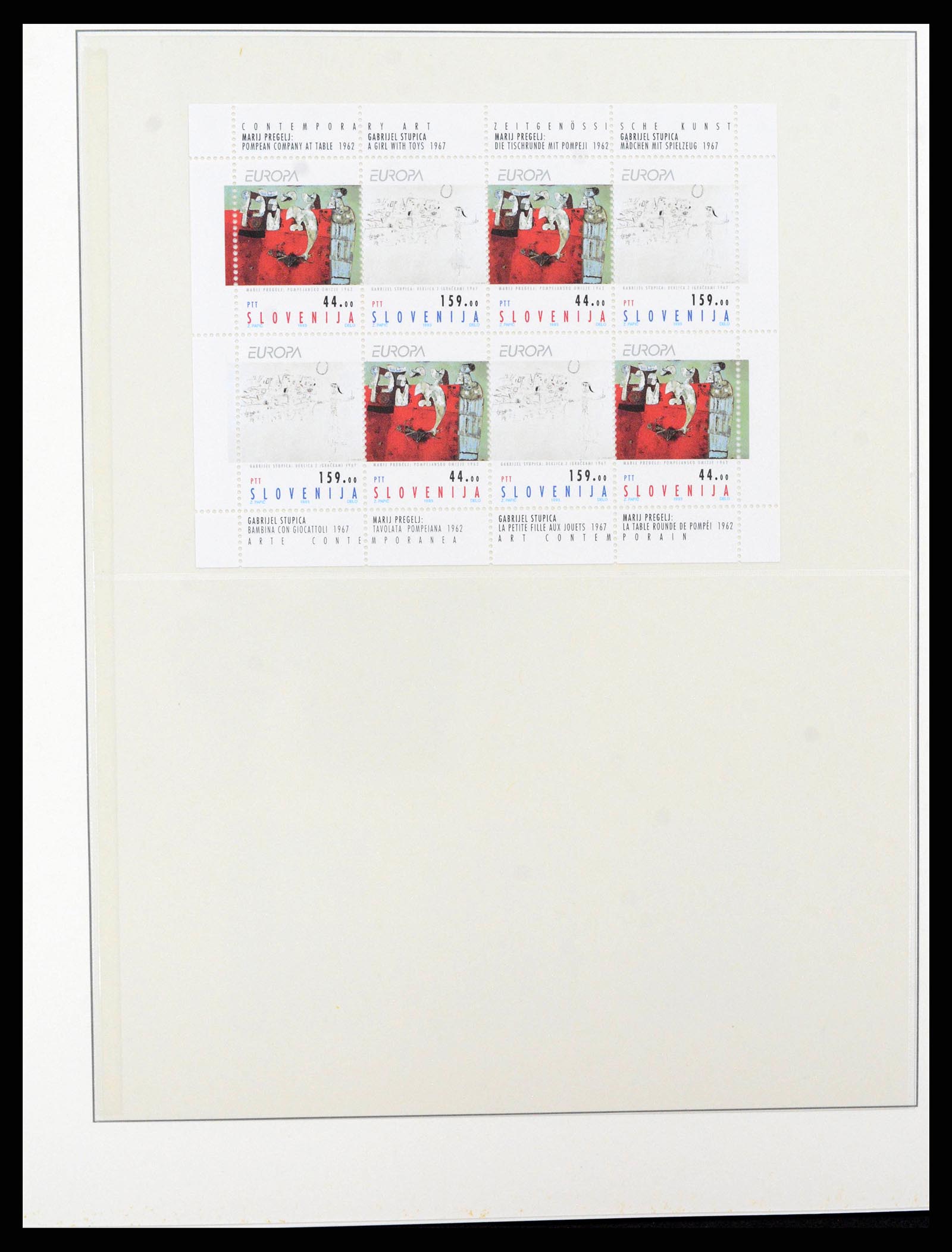 38216 0352 - Postzegelverzameling 38216 Europa Cept compleet 1956-2001.