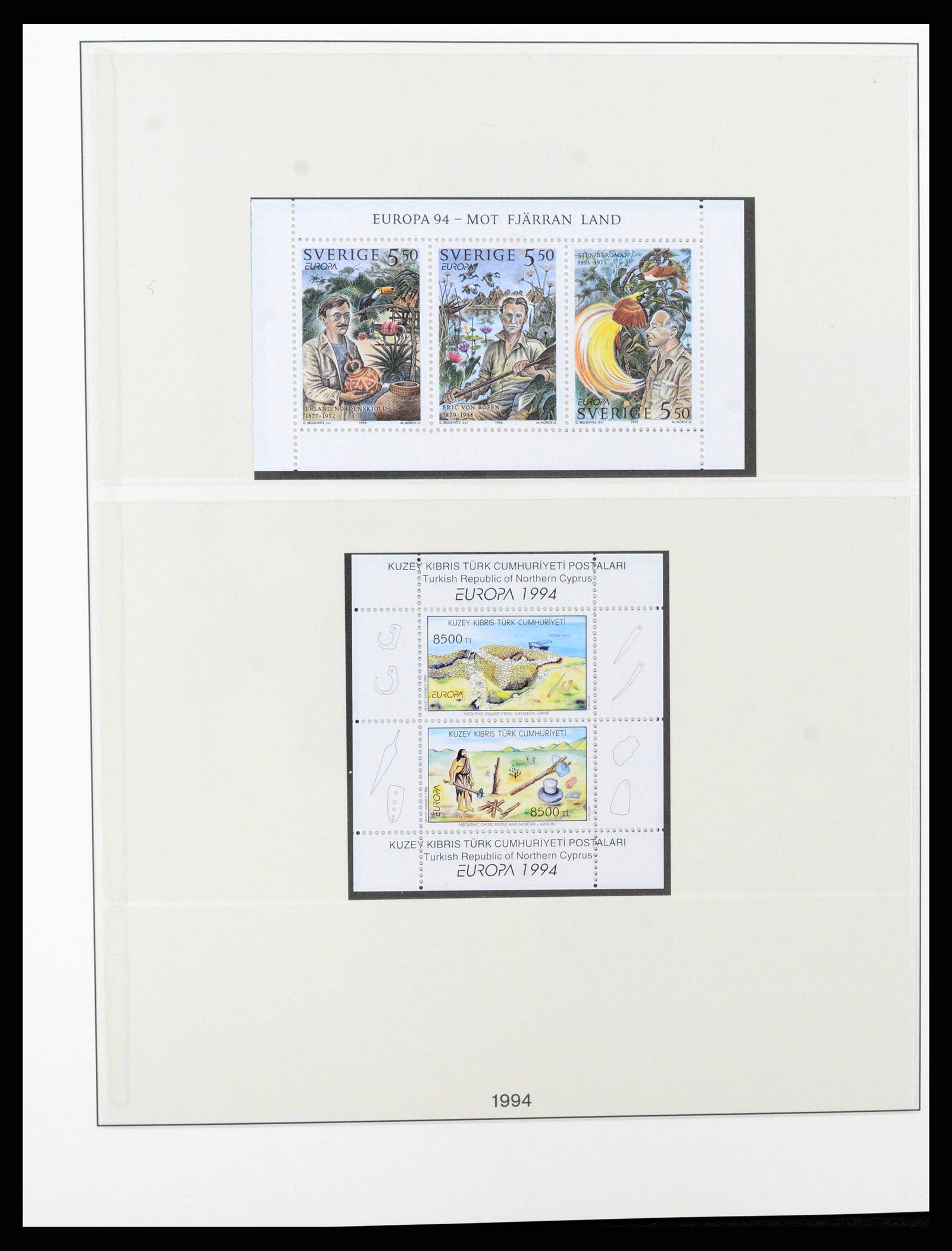 38216 0358 - Postzegelverzameling 38216 Europa Cept compleet 1956-2001.