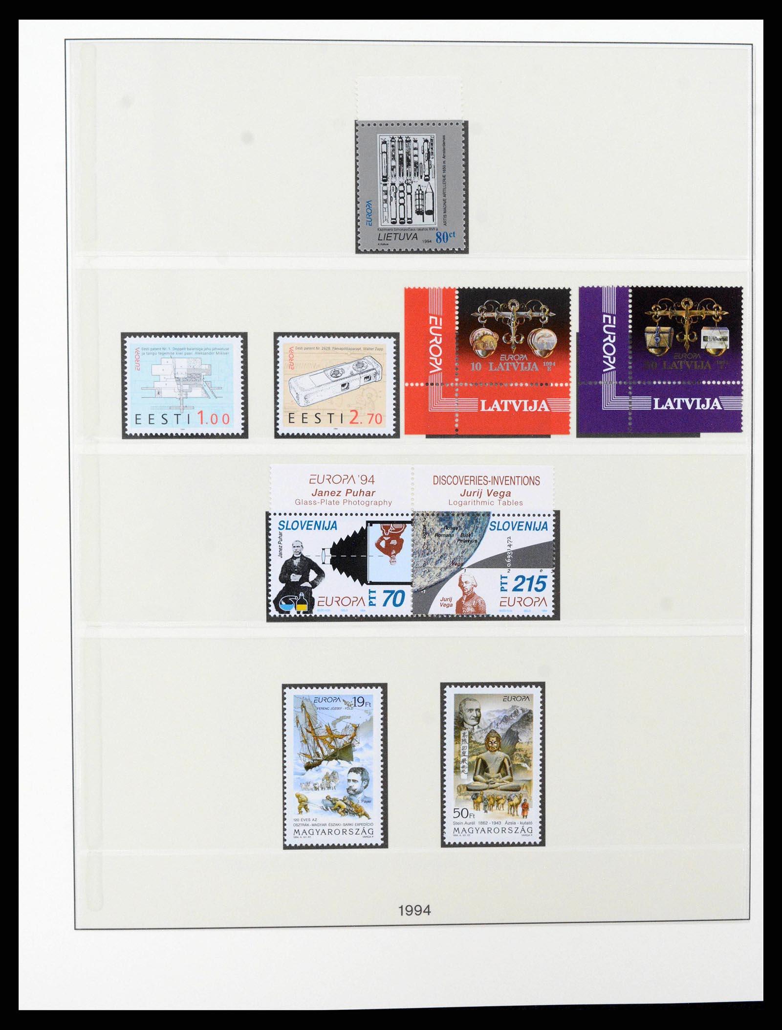 38216 0359 - Postzegelverzameling 38216 Europa Cept compleet 1956-2001.