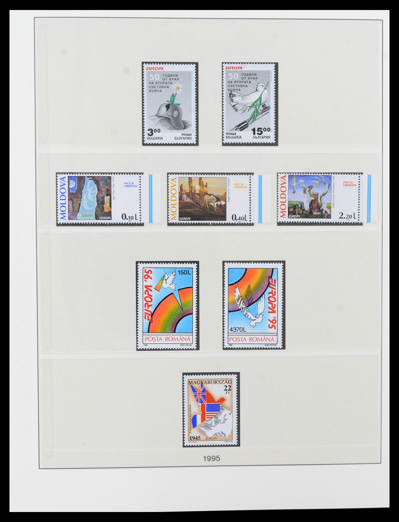 38216 0366 - Postzegelverzameling 38216 Europa Cept compleet 1956-2001.