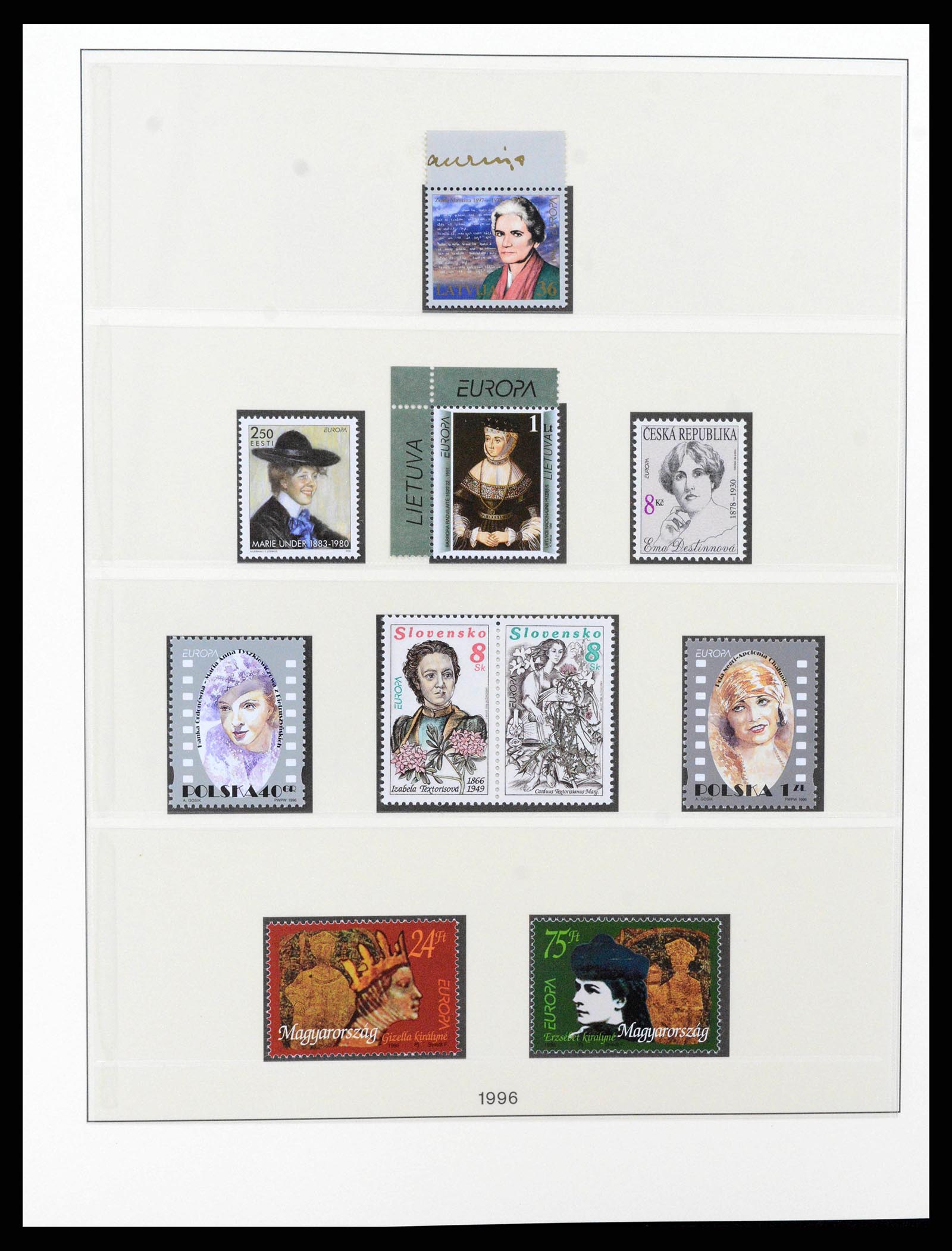 38216 0371 - Postzegelverzameling 38216 Europa Cept compleet 1956-2001.