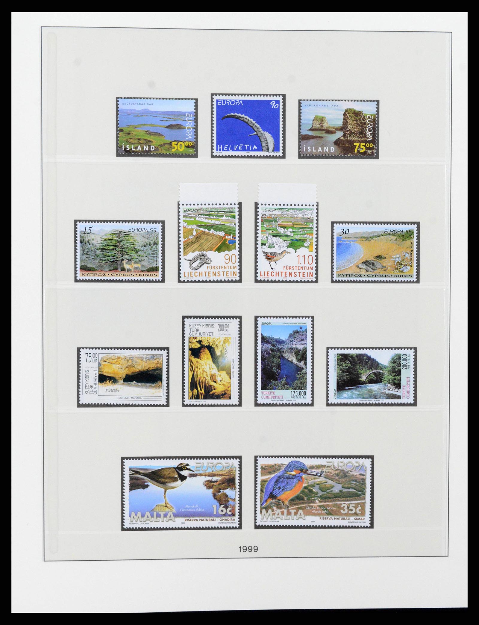 38216 0382 - Postzegelverzameling 38216 Europa Cept compleet 1956-2001.